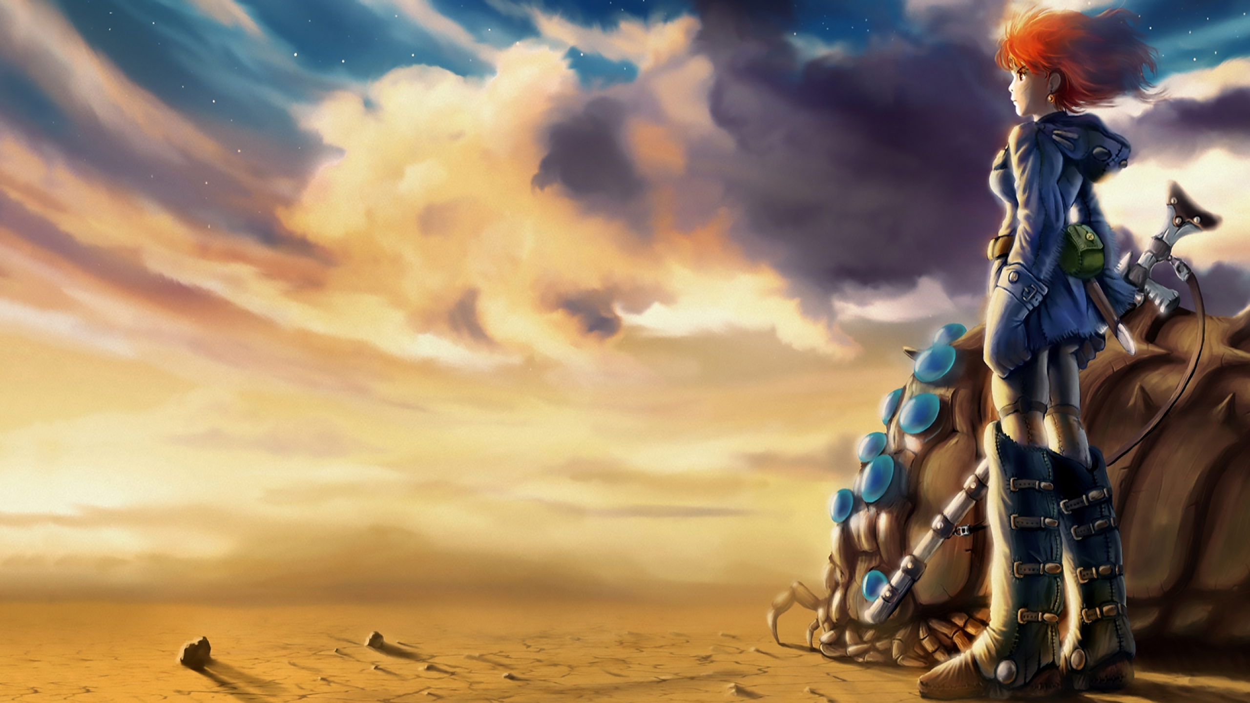 2560x1440 Nausicaa Of The Valley Of The Wind Nausicaa Desert Images, Photos, Reviews