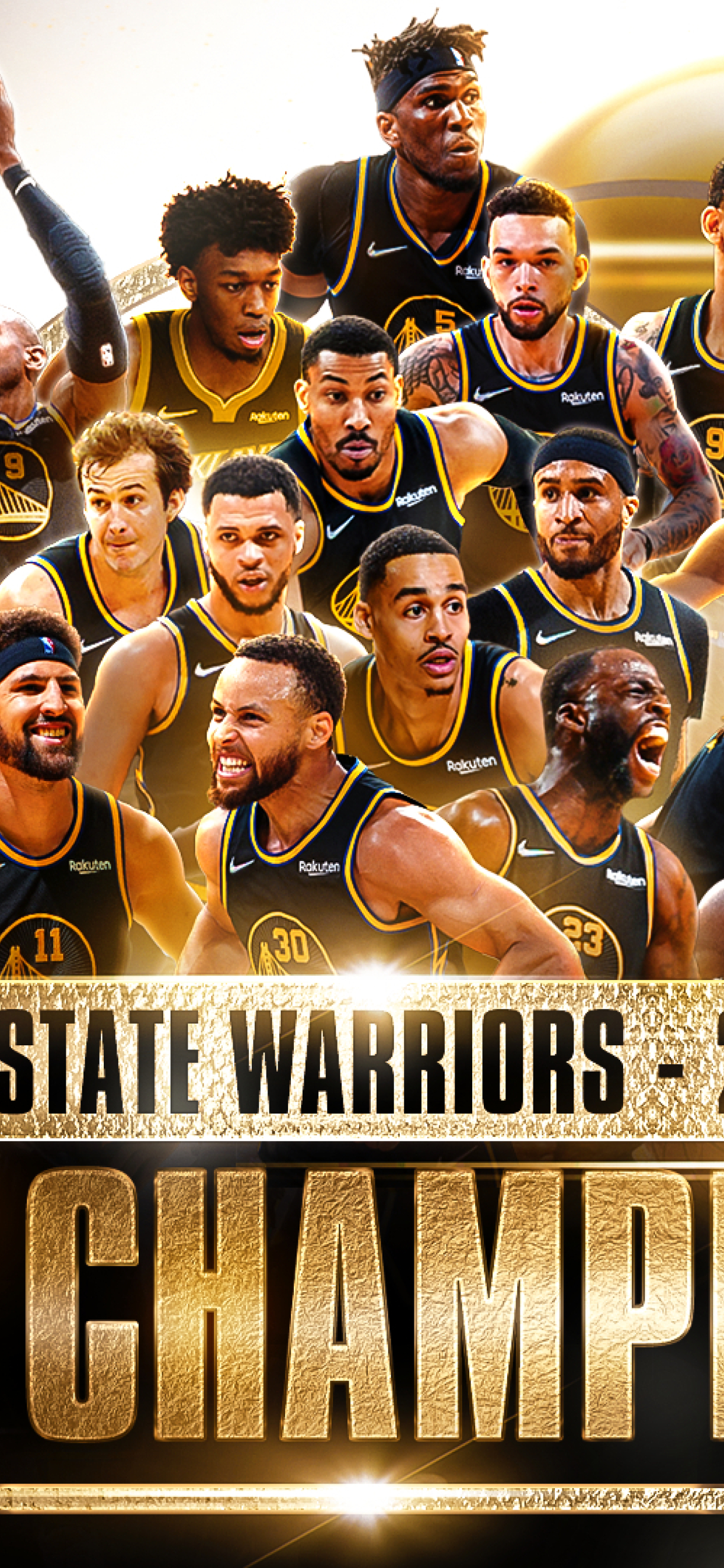 Golden State Warriors Phone Wallpaper by Michael Tipton  Mobile Abyss