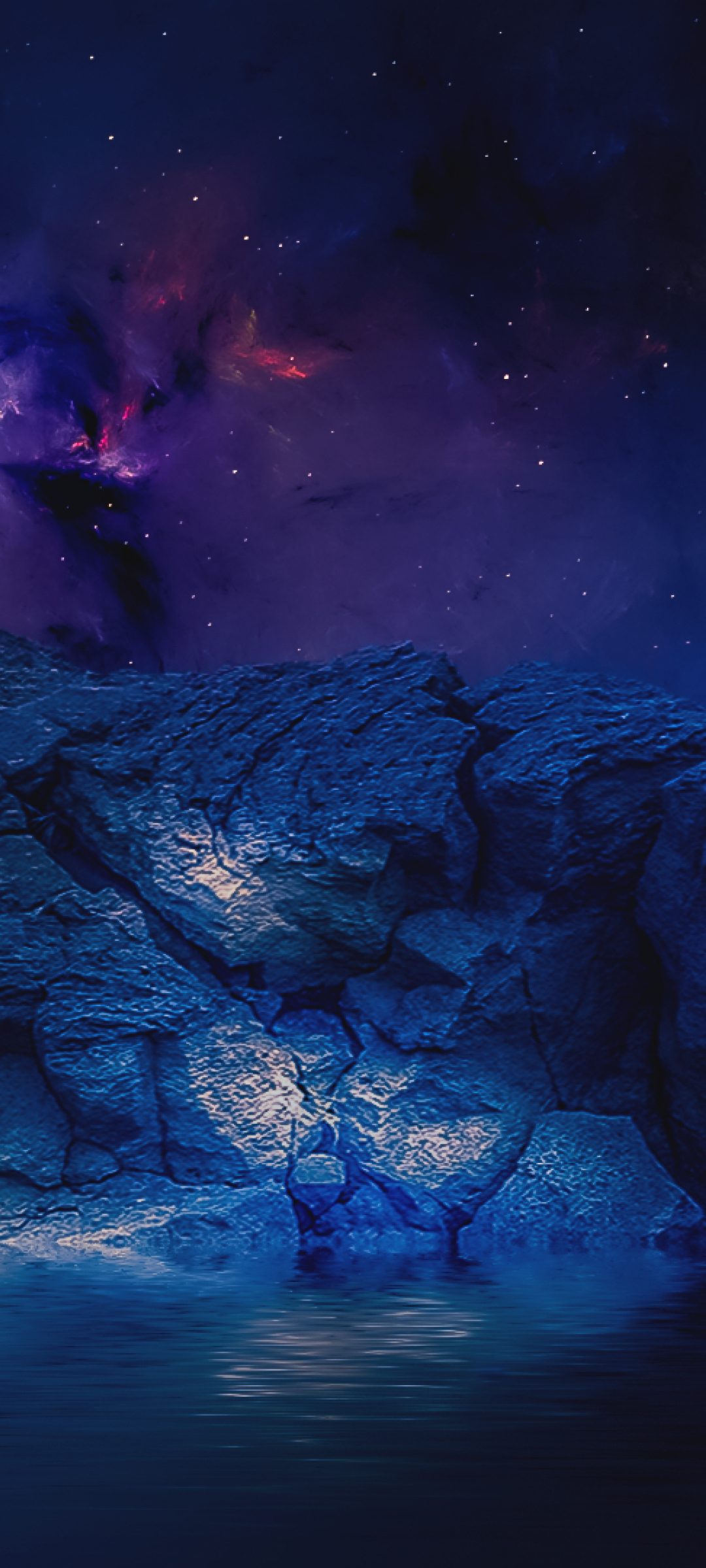 1080X2400 Wallpapers / Free Download Space Fragments Universe 1080x2400