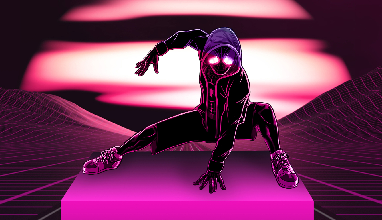 1336x768 Neon Spider Man 4K HD Laptop Wallpaper, HD Games 4K Wallpapers,  Images, Photos and Background - Wallpapers Den