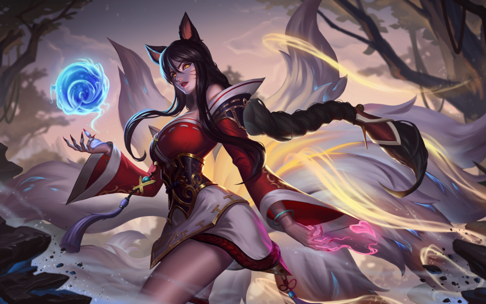 1680x1050 New Ahri League Of Legends 1680x1050 Resolution Wallpaper Hd Games 4k Wallpapers Images Photos And Background