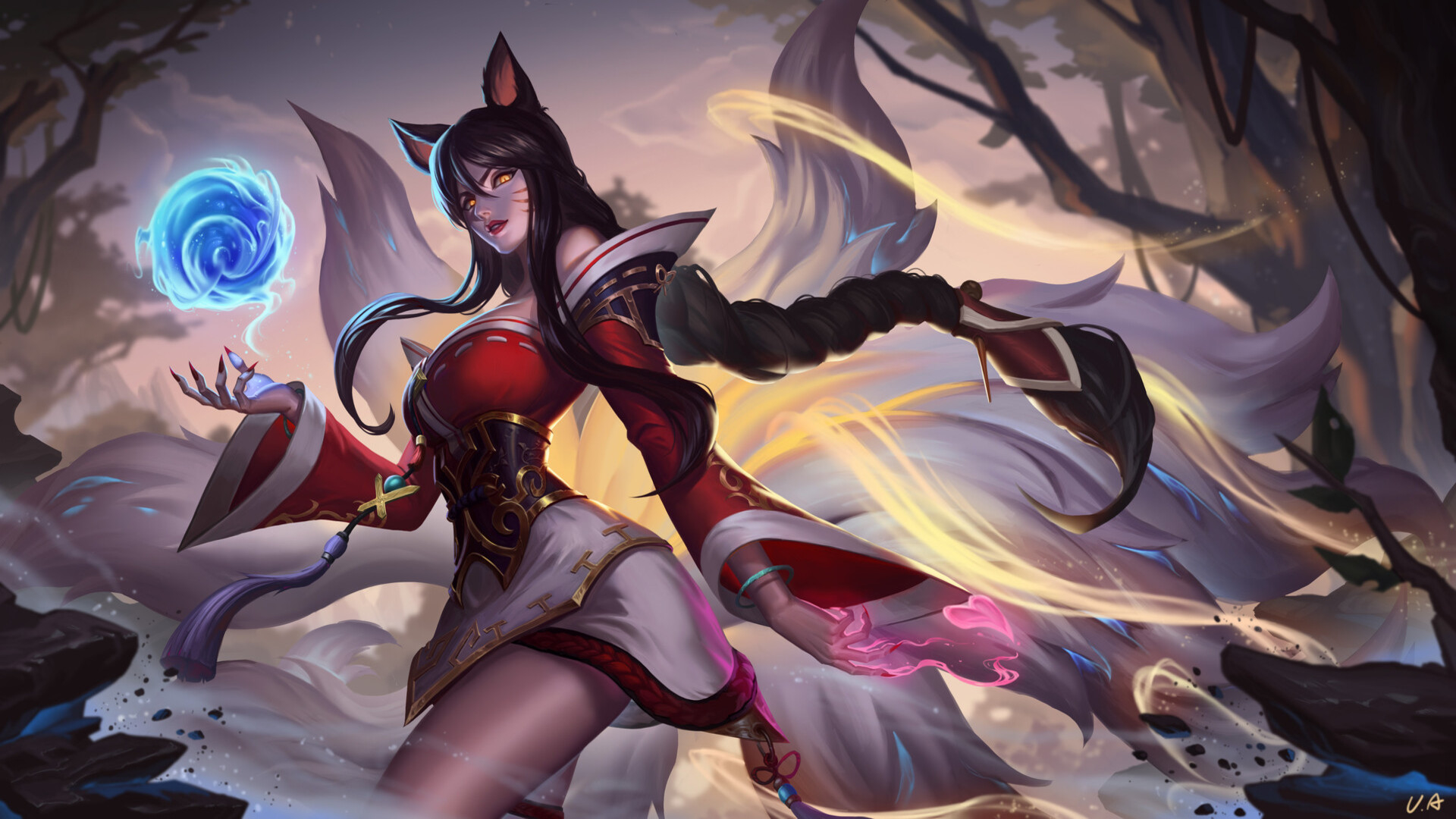 New Ahri League Of Legends Wallpaper, HD Games 4K Wallpapers, Images, Photos and Background