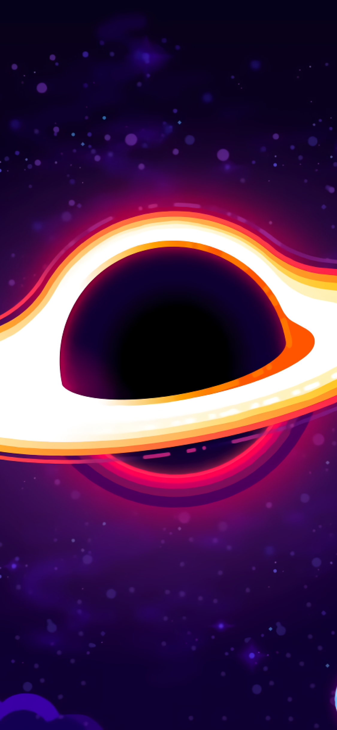 Gargantua black hole Wallpaper 4K Planet Earth Cosmos Space 9659