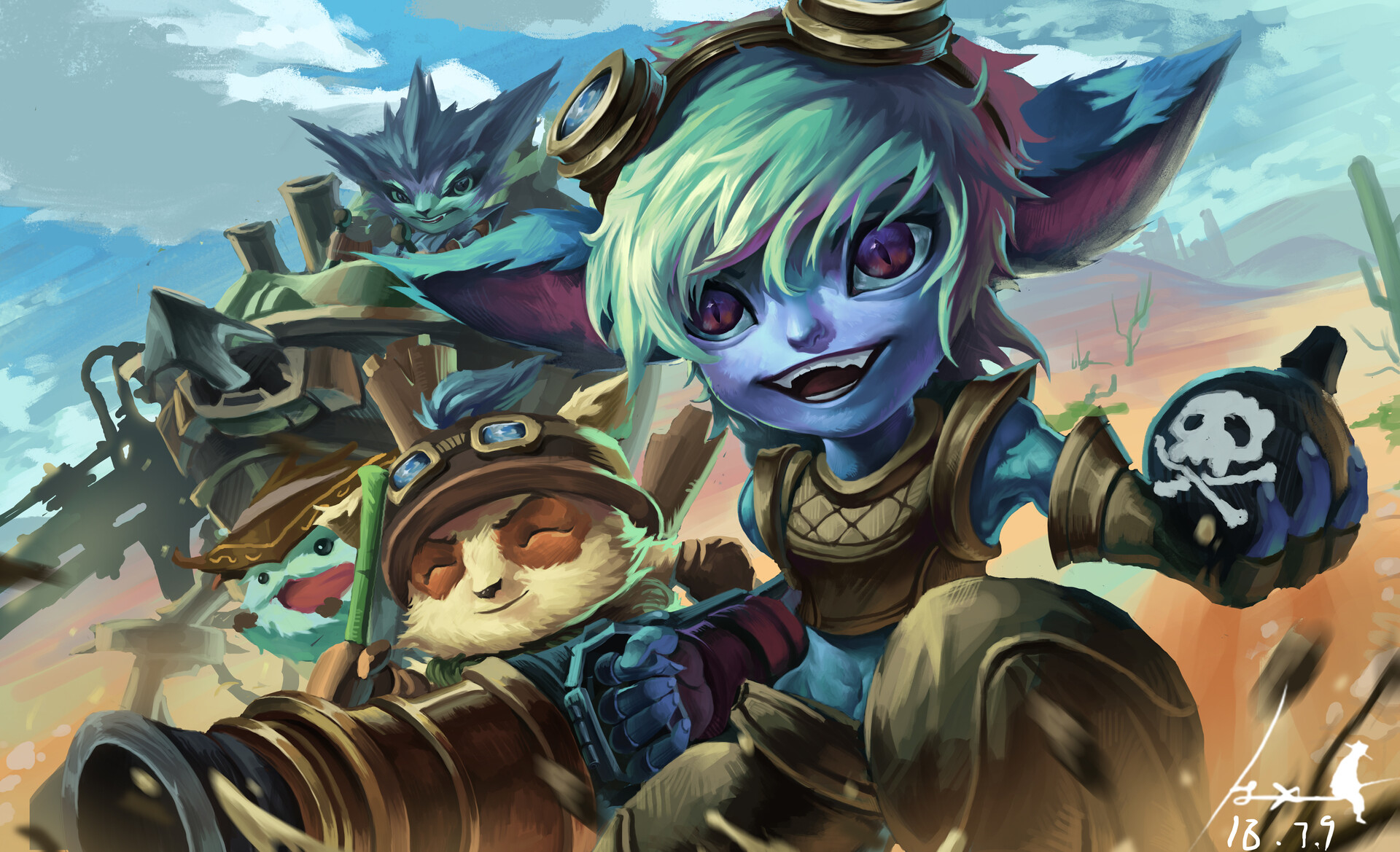 70+ Tristana (League Of Legends) HD Wallpapers and Backgrounds