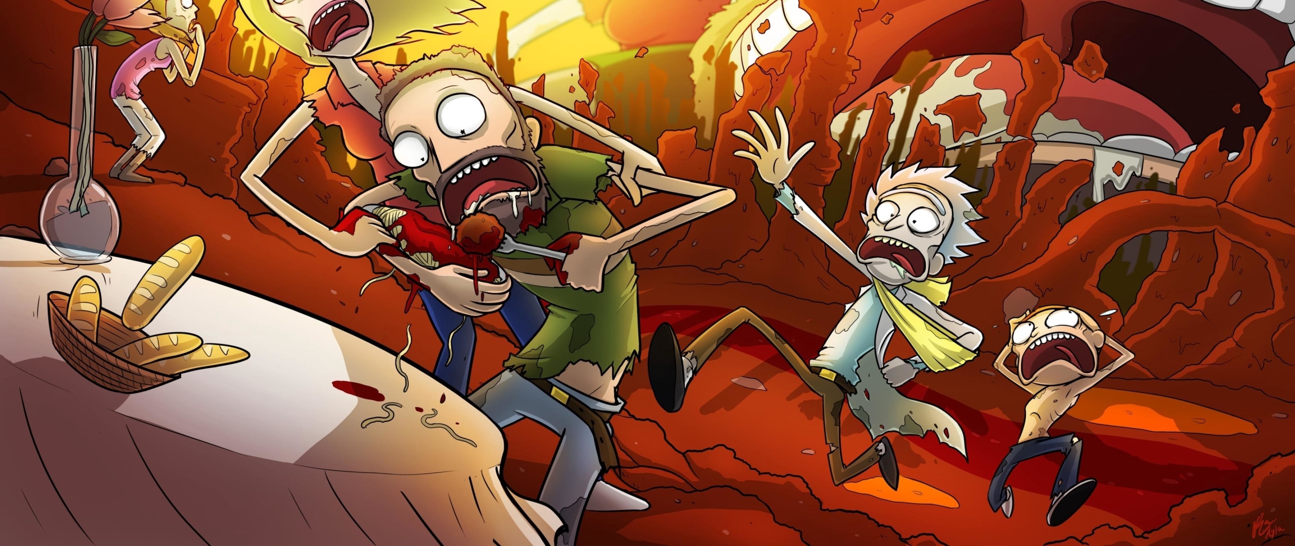 2560x1080 New Rick And Morty 2020 2560x1080 Resolution Wallpaper Hd Tv