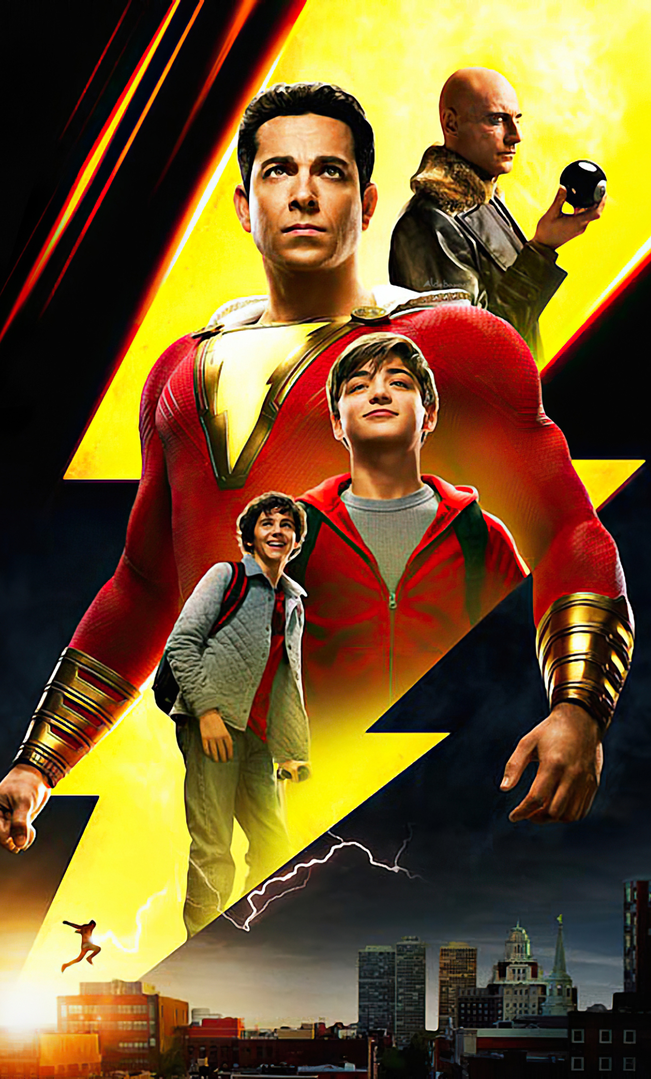 1280x2120 New Shazam Movie Poster iPhone 6 plus Wallpaper, HD Movies 4K  Wallpapers, Images, Photos and Background - Wallpapers Den