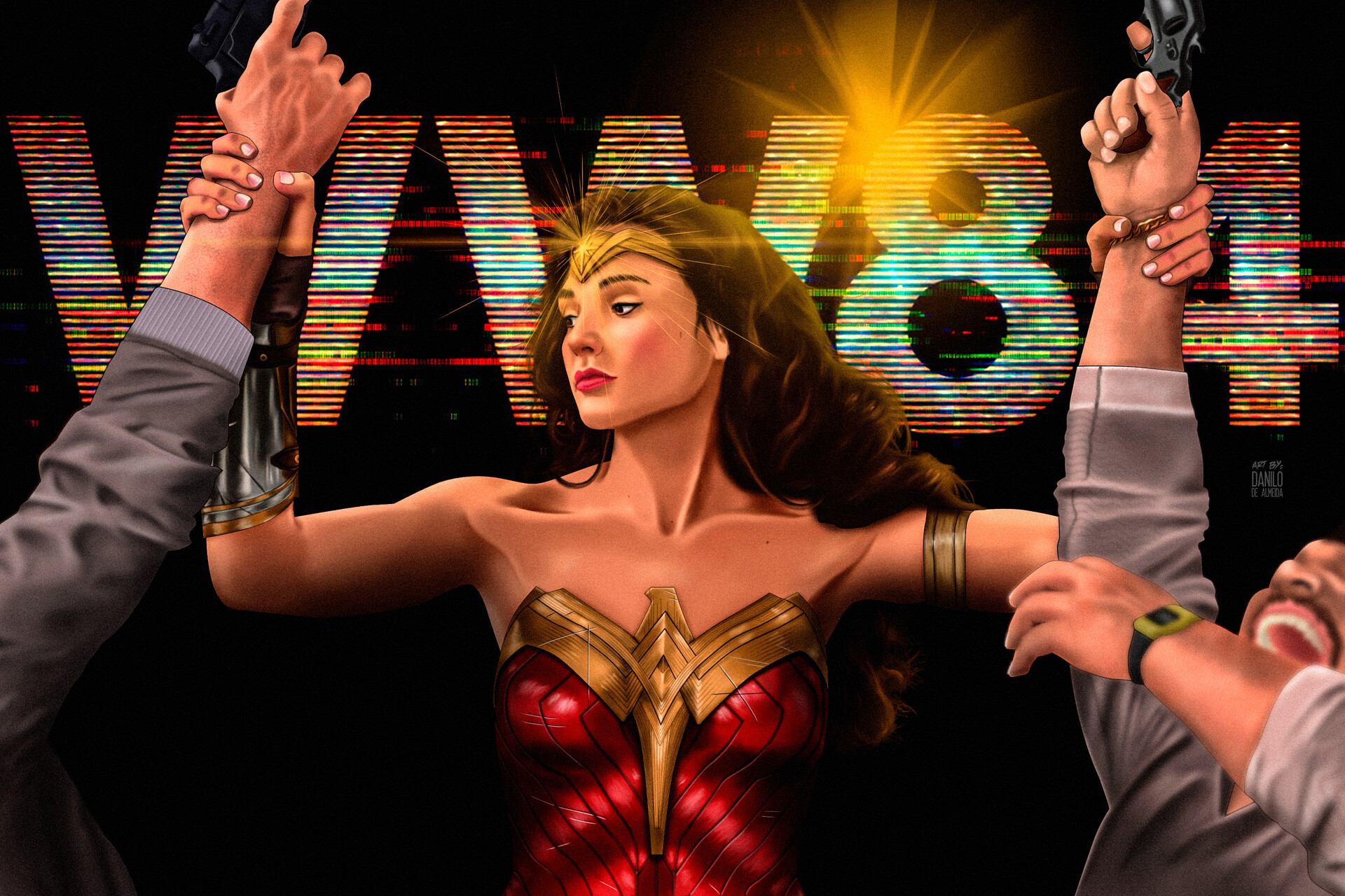New Wonder Woman 1984 Fan Art Wallpaper, HD Movies 4K Wallpapers