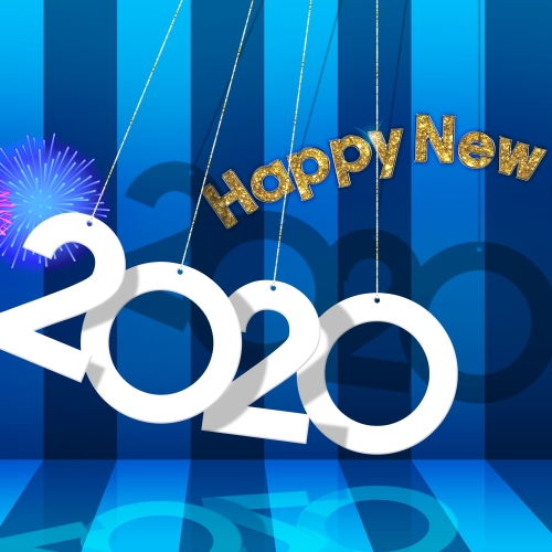 500x500 Resolution New Year 2020 500x500 Resolution Wallpaper ...
