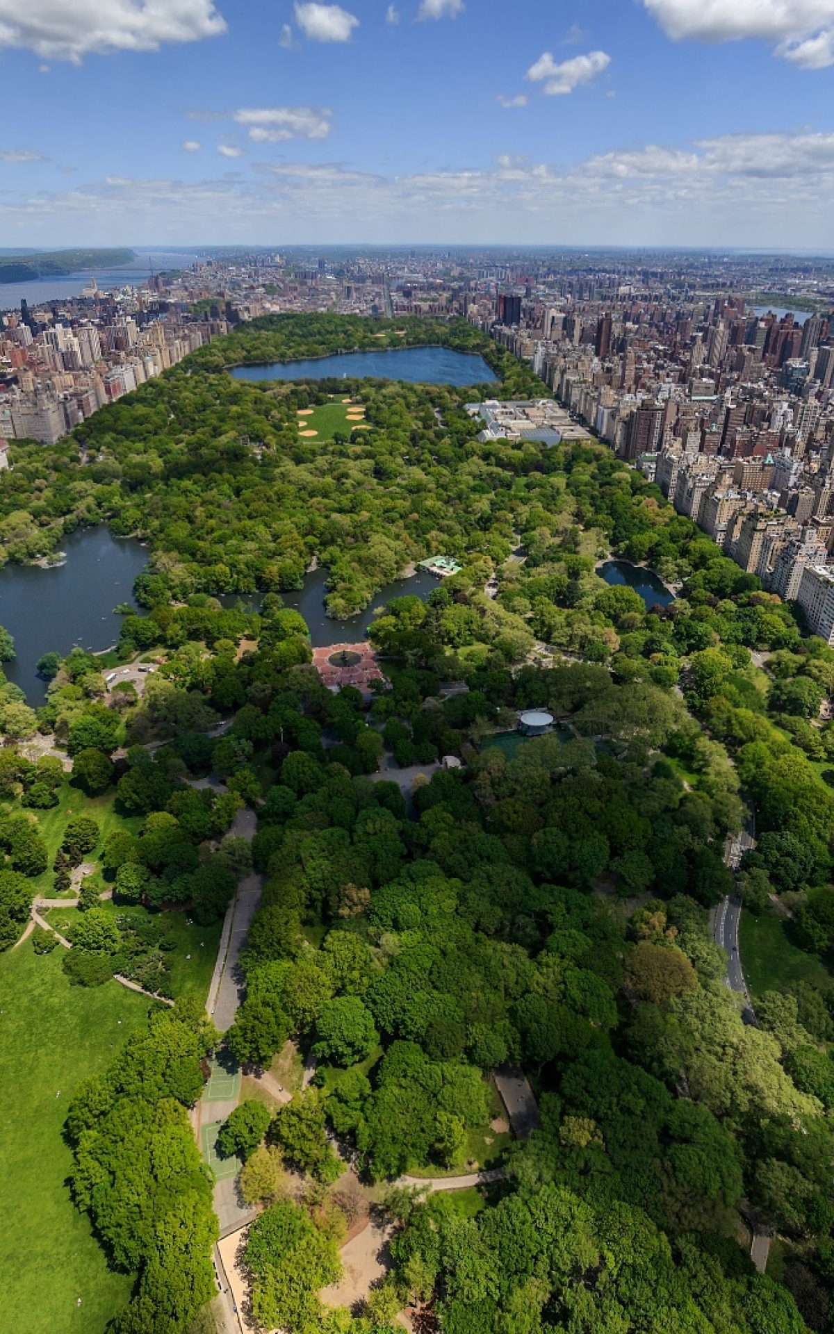 1200x1920 new york, central park, top view 1200x1920 Resolution ...