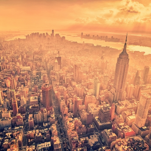 500x500 new york, city, sun 500x500 Resolution Wallpaper, HD City 4K ...