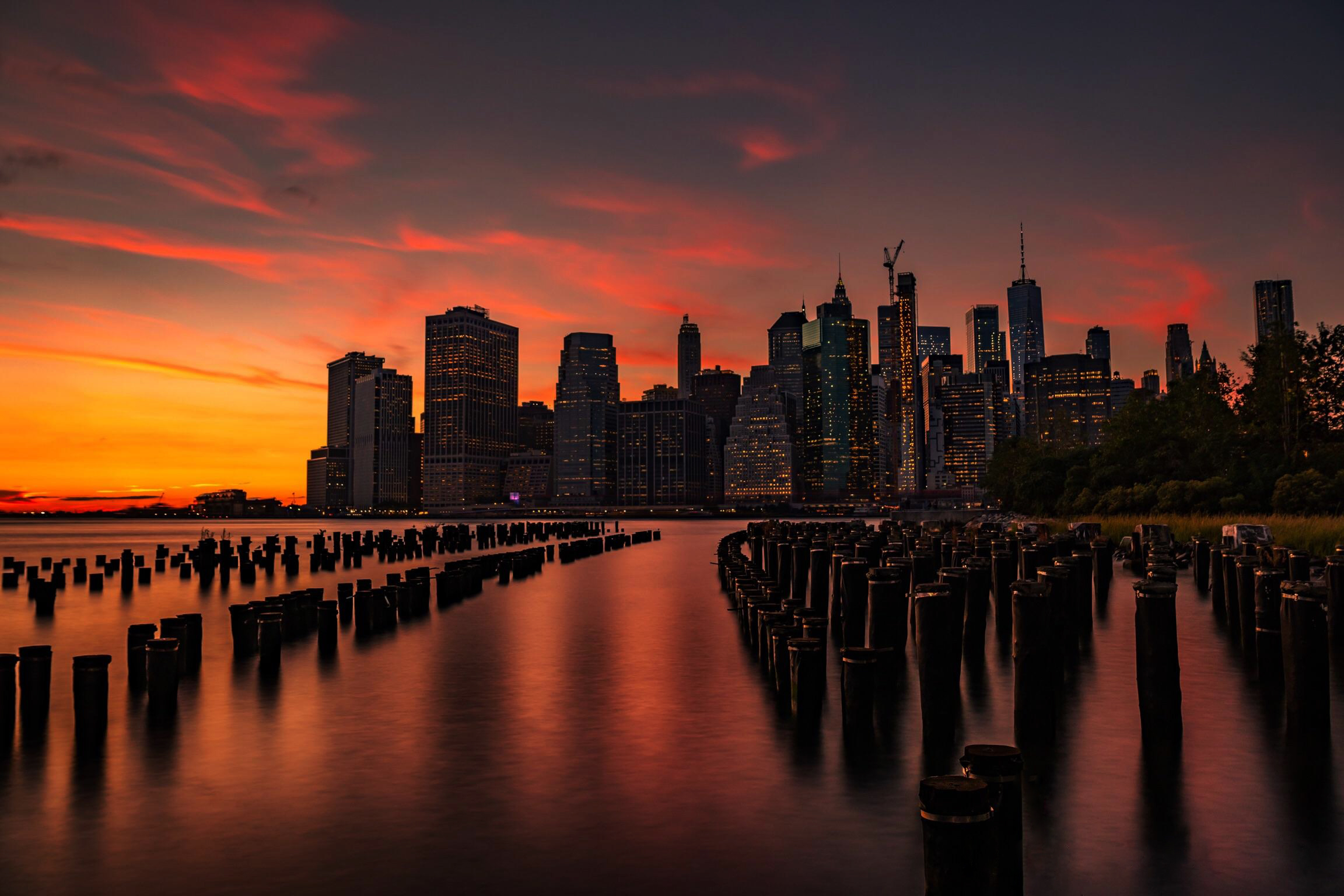 New York Sunset Wallpaper, HD Nature 4K Wallpapers, Images, Photos and