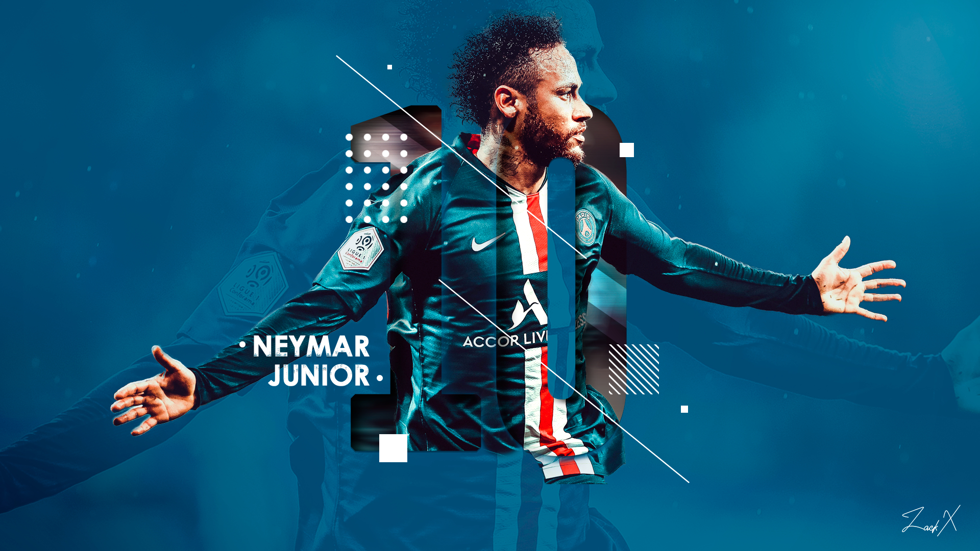 Muro D'Arte Cool Neymar Wallpapers Barcelona 12X16 inch Poster: Buy Online  at Best Price in UAE - Amazon.ae