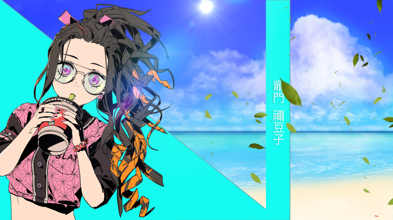 1366x768 Nezuko Kamado Cool Art 1366x768 Resolution Wallpaper Hd Anime 4k Wallpapers Images