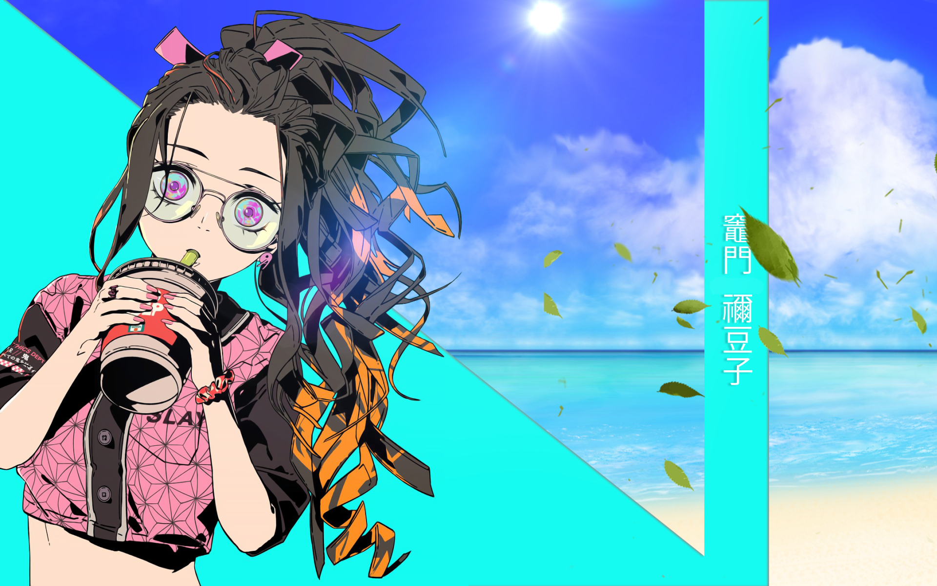 1920x1200 Resolution Nezuko Kamado Cool Art 1200p Wallpaper