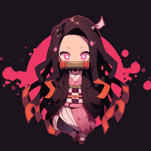 300x300 Resolution Nezuko Kamado Cute Demon Slayer 300x300 Resolution ...