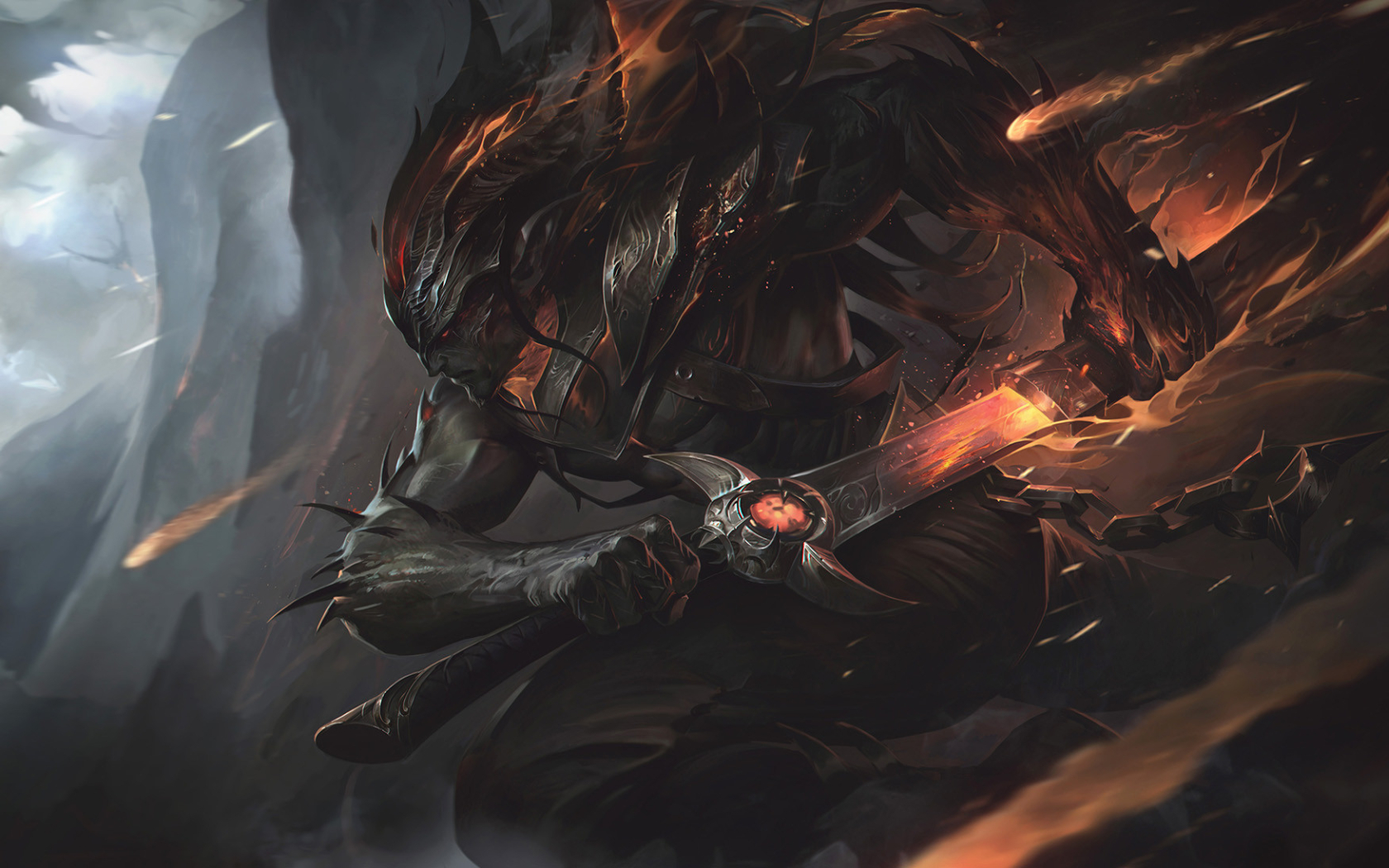 1680x1050 Nightbringer Yasuo 1680x1050 Resolution Wallpaper Hd Games 4k Wallpapers Images Photos And Background