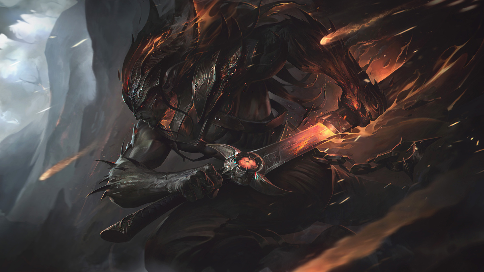 1920x1080 Nightbringer Yasuo 1080P Laptop Full HD Wallpaper, HD Games