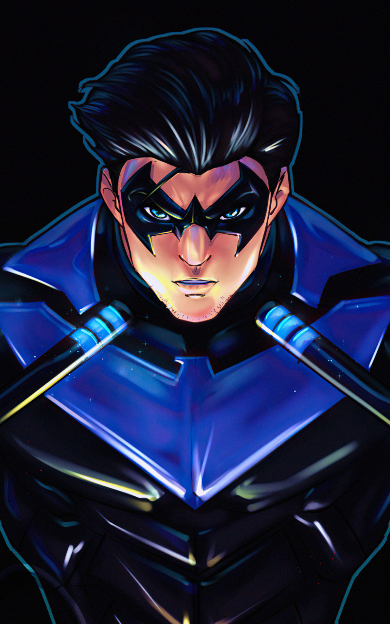 801x1281 Nightwing Comic Digital 801x1281 Resolution Wallpaper, HD ...