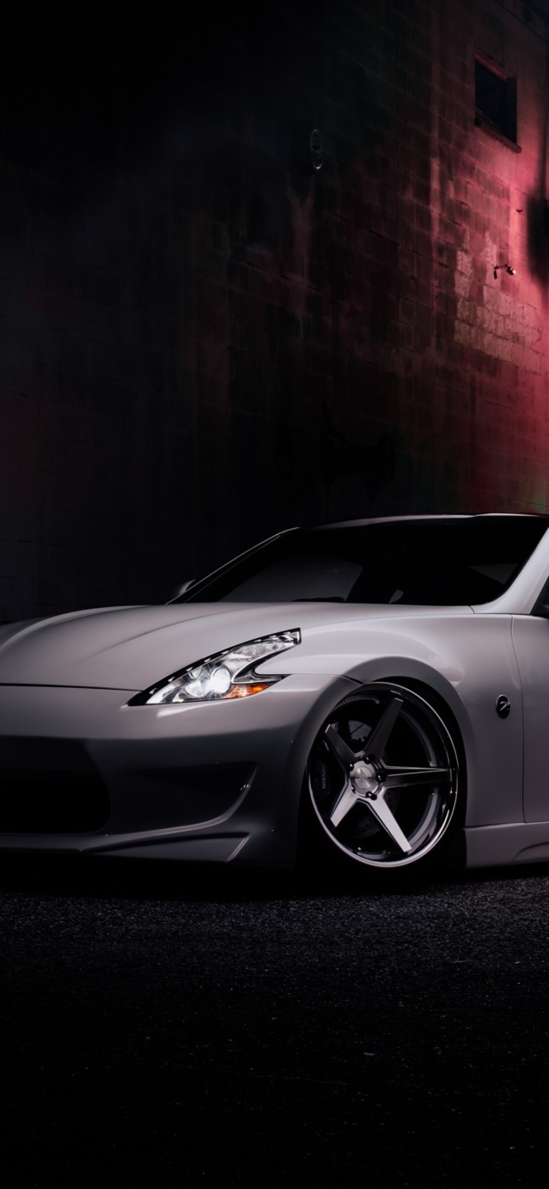 Download wallpaper 1350x2400 nissan 370z jdm side view iphone  876s6 for parallax hd background