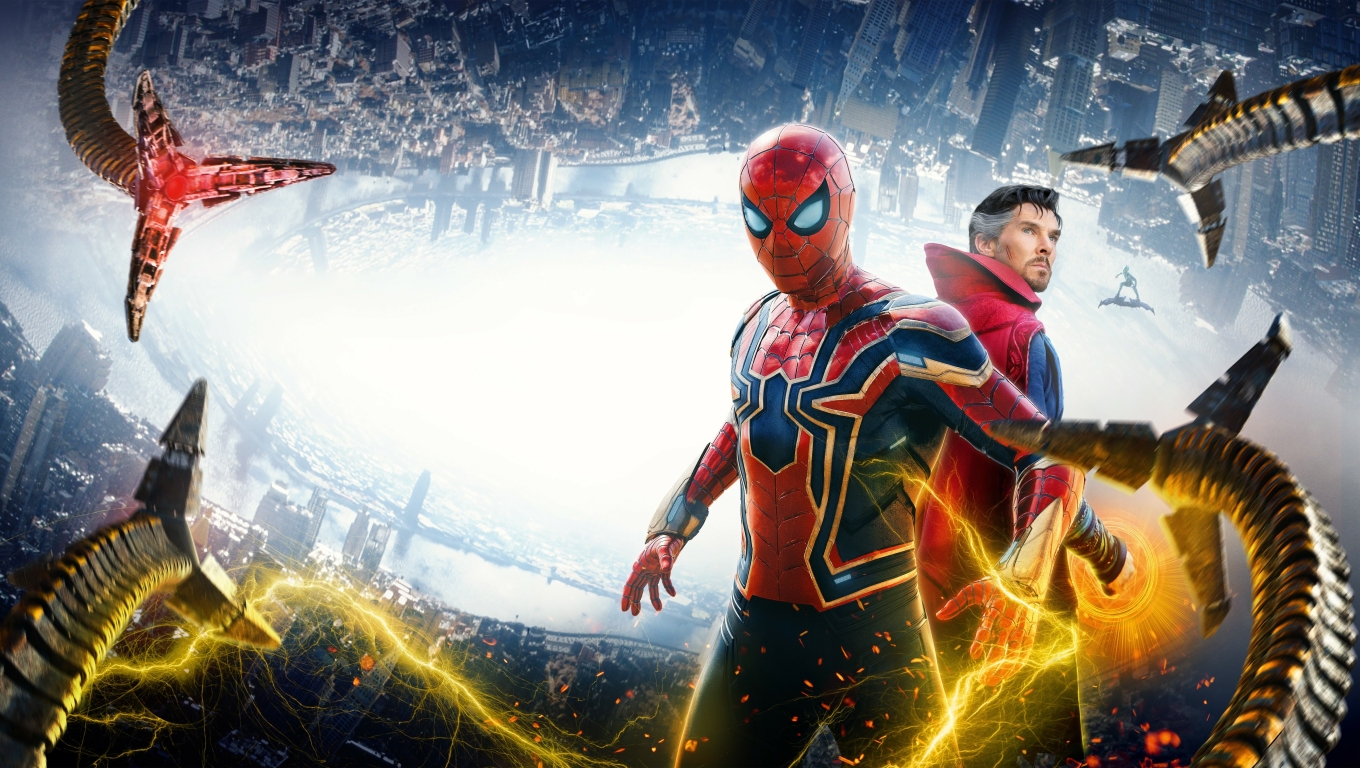 1360x768 No Way Home 4K Spiderman Key Art Desktop Laptop HD Wallpaper, HD  Movies 4K Wallpapers, Images, Photos and Background - Wallpapers Den