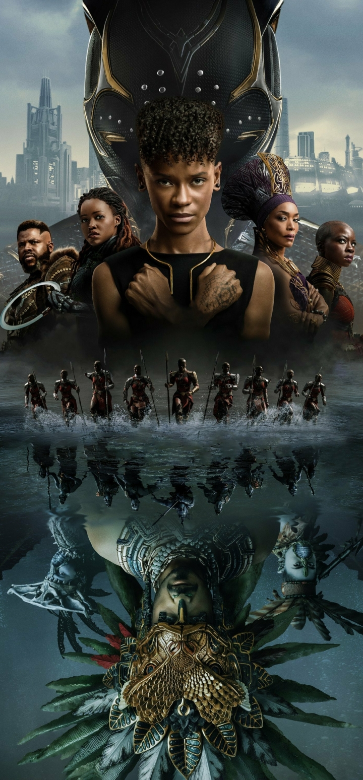 720x1548 Official Black Panther Wakanda Forever Poster 720x1548