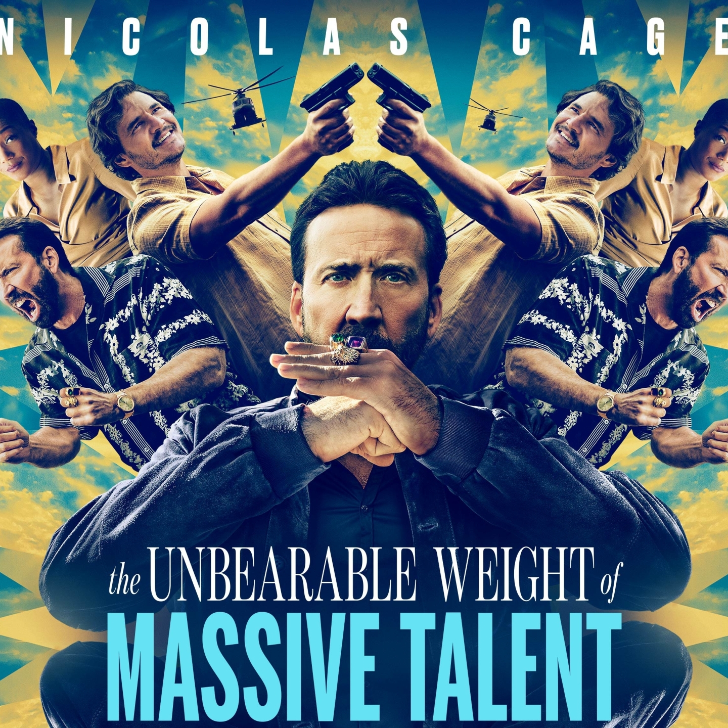 movie review of the unbearable weight of massive talent