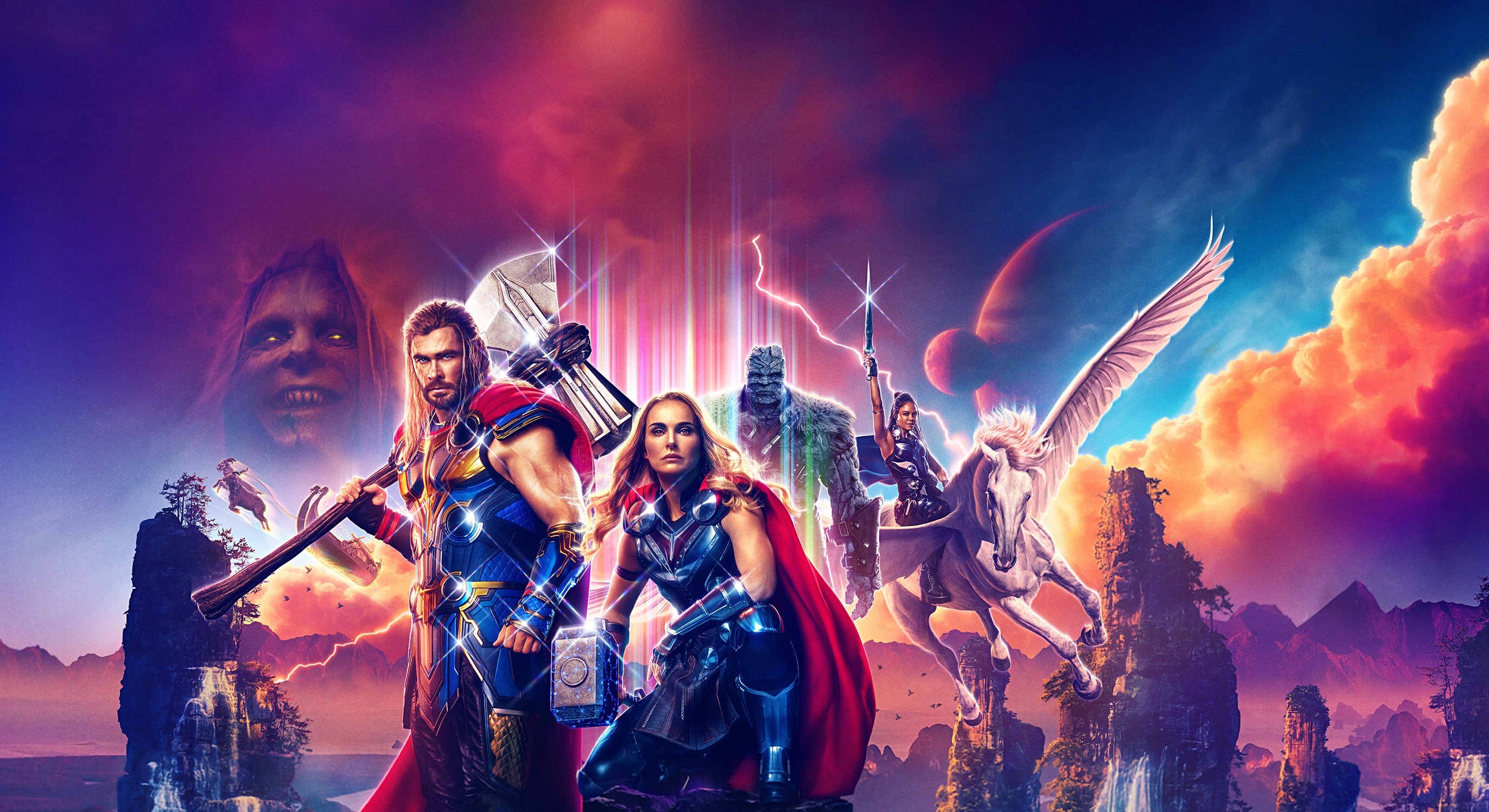 Official Thor Love And Thunder HD Wallpaper, HD Movies 4K Wallpapers, Images,  Photos and Background - Wallpapers Den