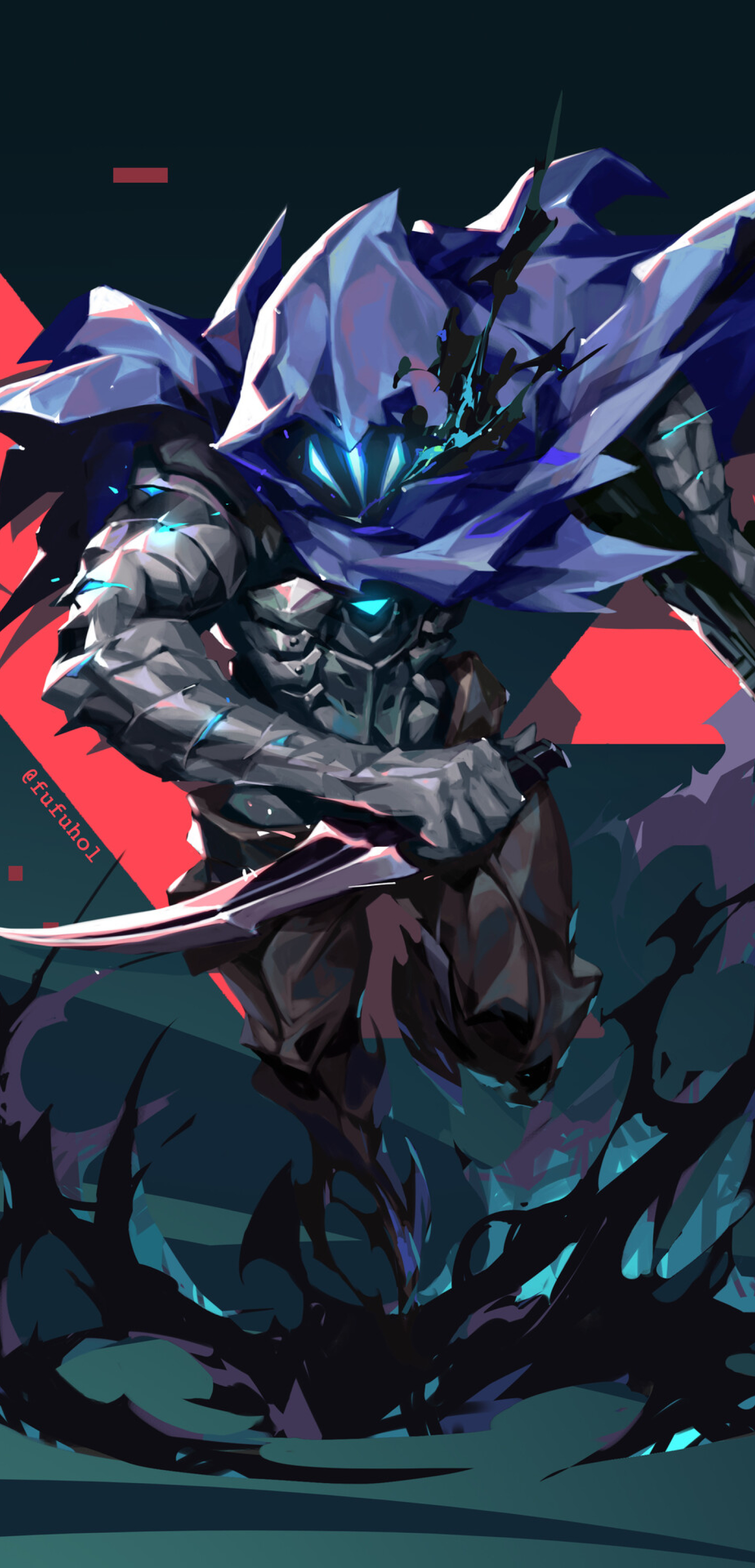 1440x2992 Resolution Omen Valorant 4k Fan Art 1440x2992 Resolution