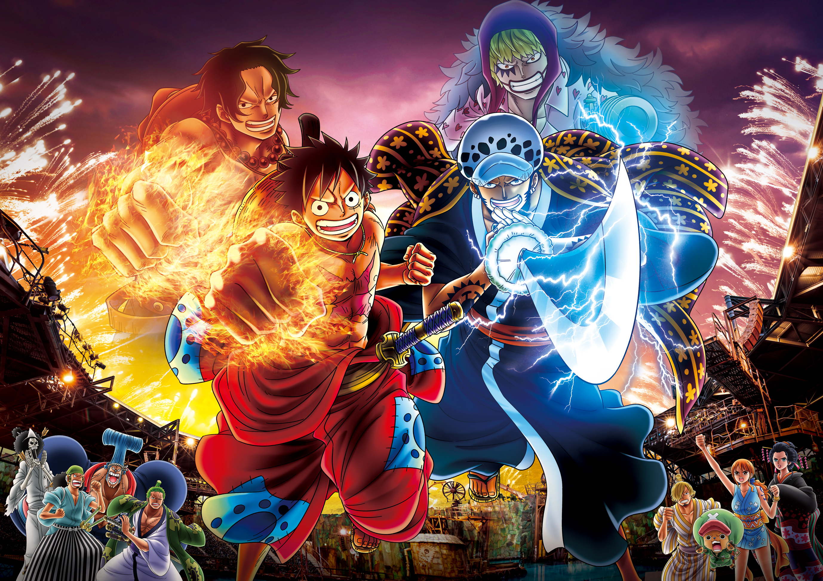 12 One Piece HD Wallpapers in Iphone XS MAX, 12x12 Resolution