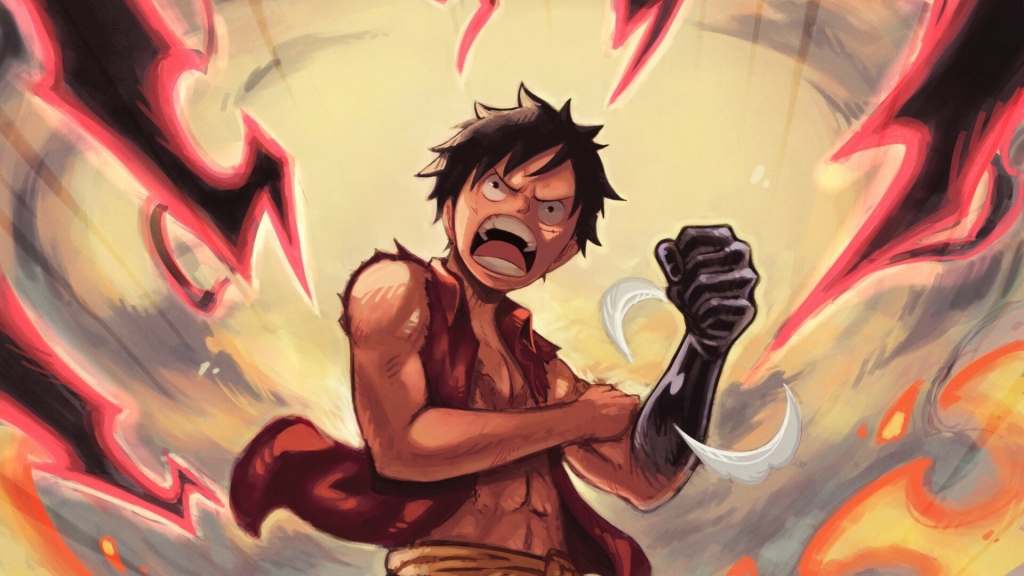 1024x576 Resolution One Piece HD Monkey Luffy New Digital Art 1024x576