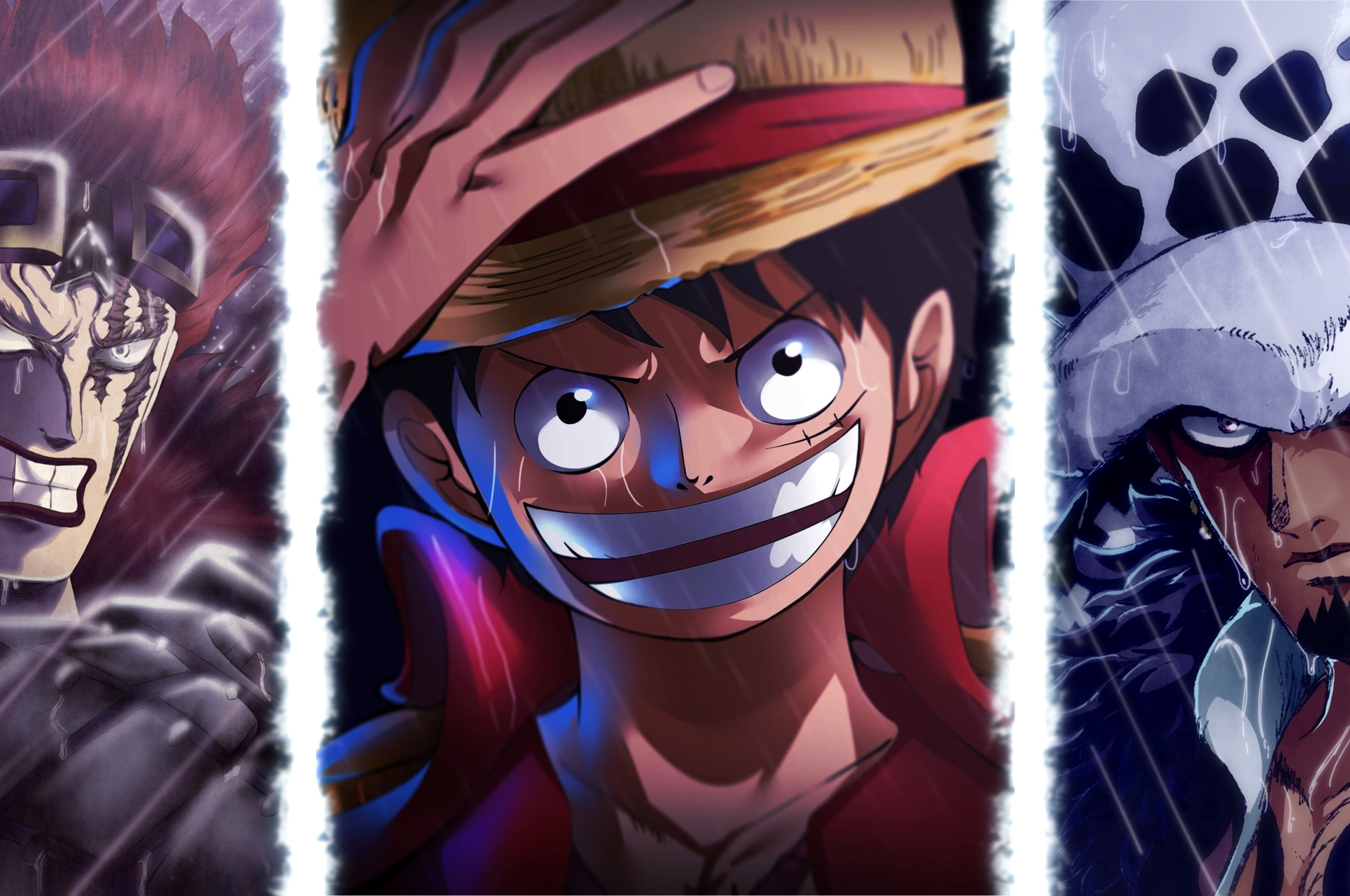 X One Piece Team Art Chromebook Pixel Wallpaper Hd Anime K