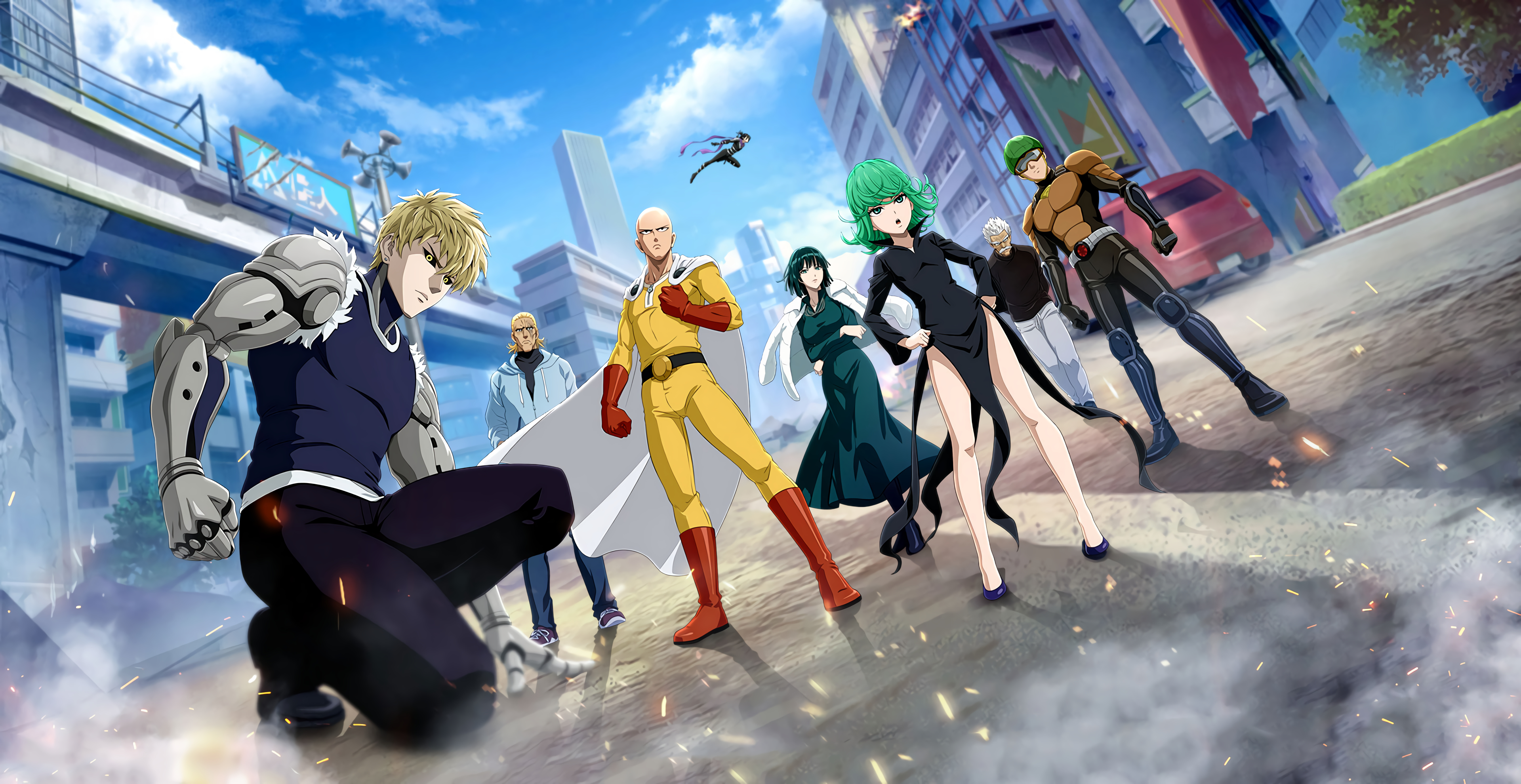 One-Punch Man HD All Character 4K Wallpaper, HD Anime 4K Wallpapers,  Images, Photos and Background - Wallpapers Den