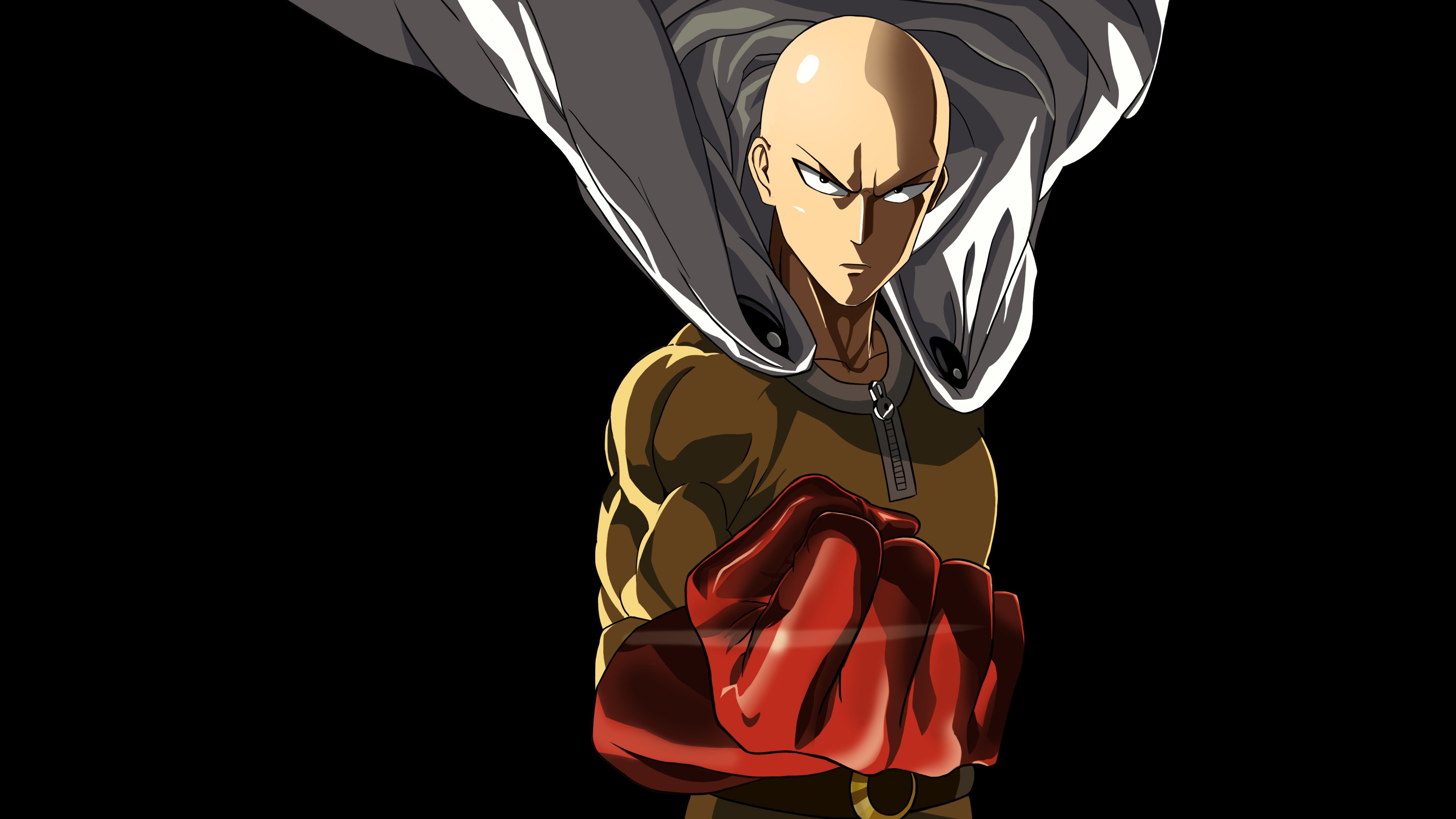 3. "Saitama" from One Punch Man - wide 2