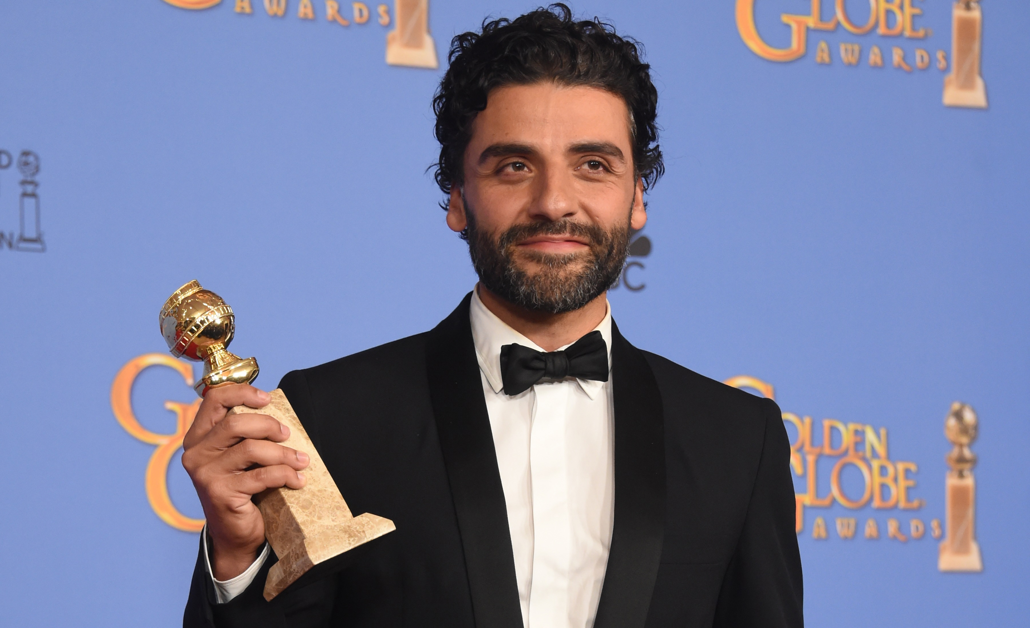 oscar isaac, award, golden globe award Wallpaper, HD Man ...