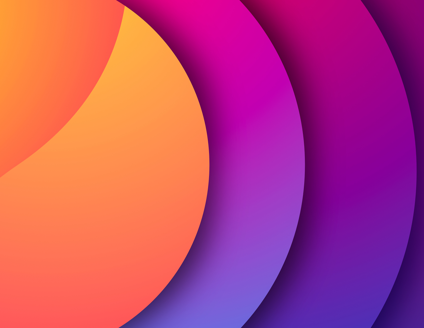 1359x1050 Oval Gradient Shapes 8k 1359x1050 Resolution Wallpaper, HD