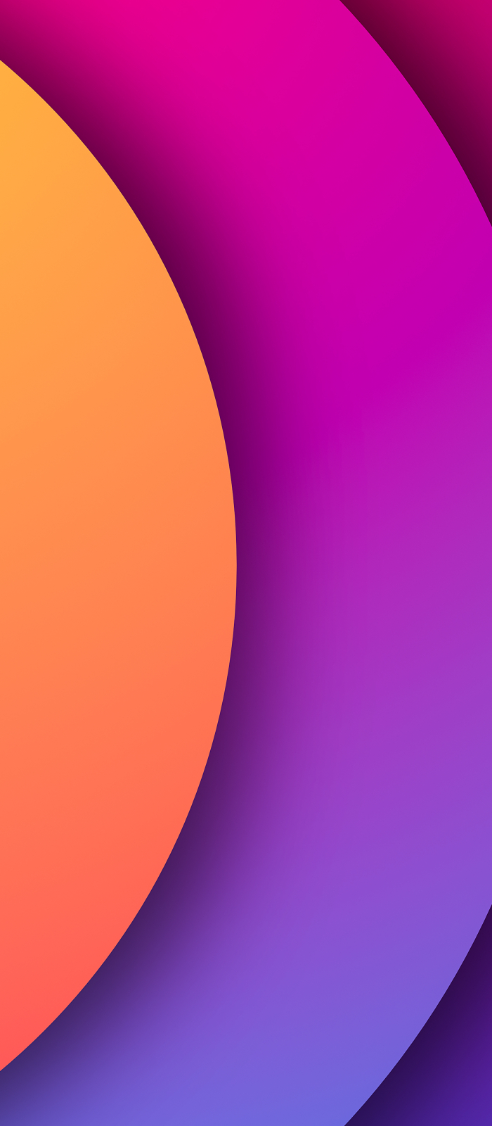 700x1600 Resolution Oval Gradient Shapes 8k 700x1600 Resolution