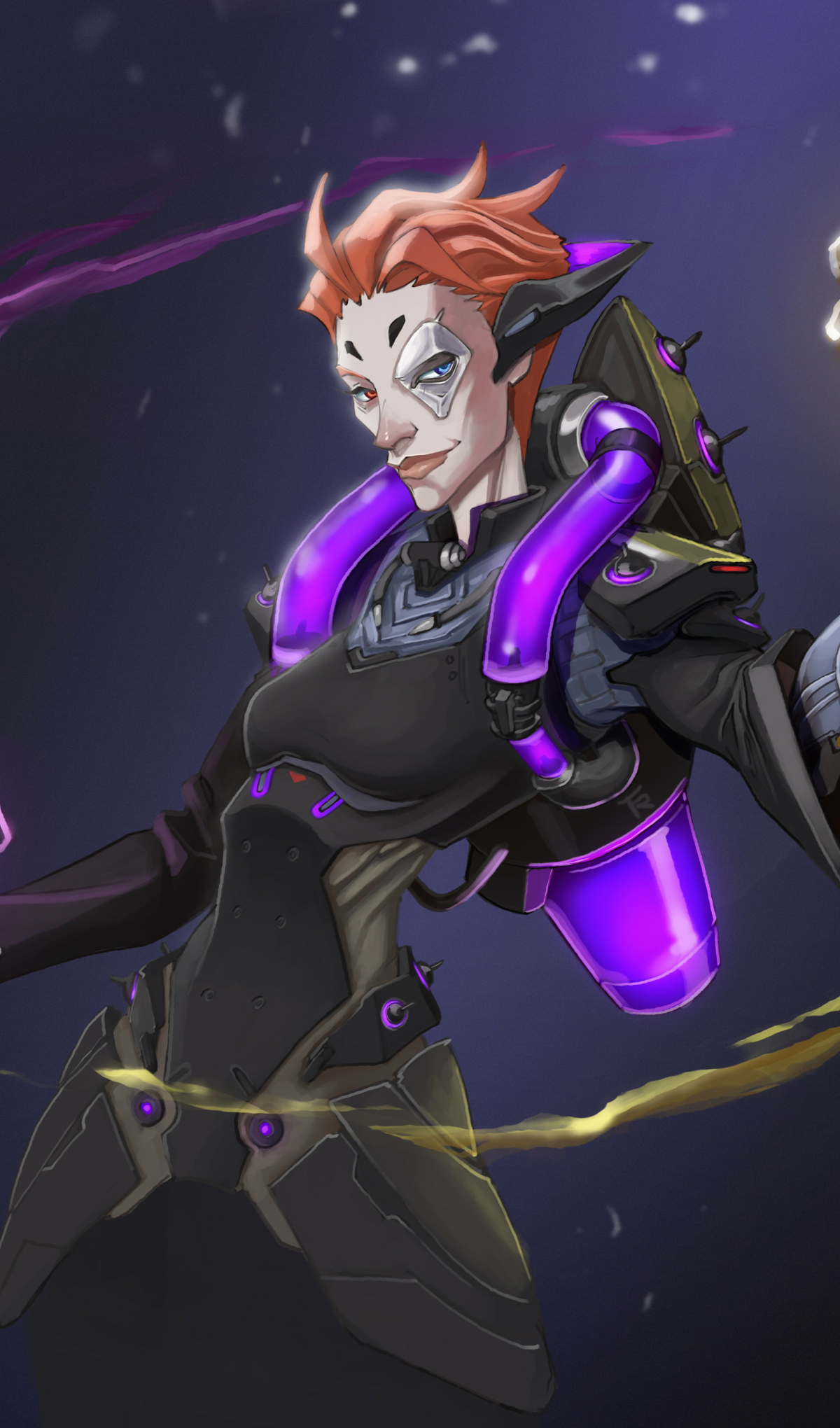 1200x2040 Overwatch 4k Moira 1200x2040 Resolution Wallpaper, HD Games