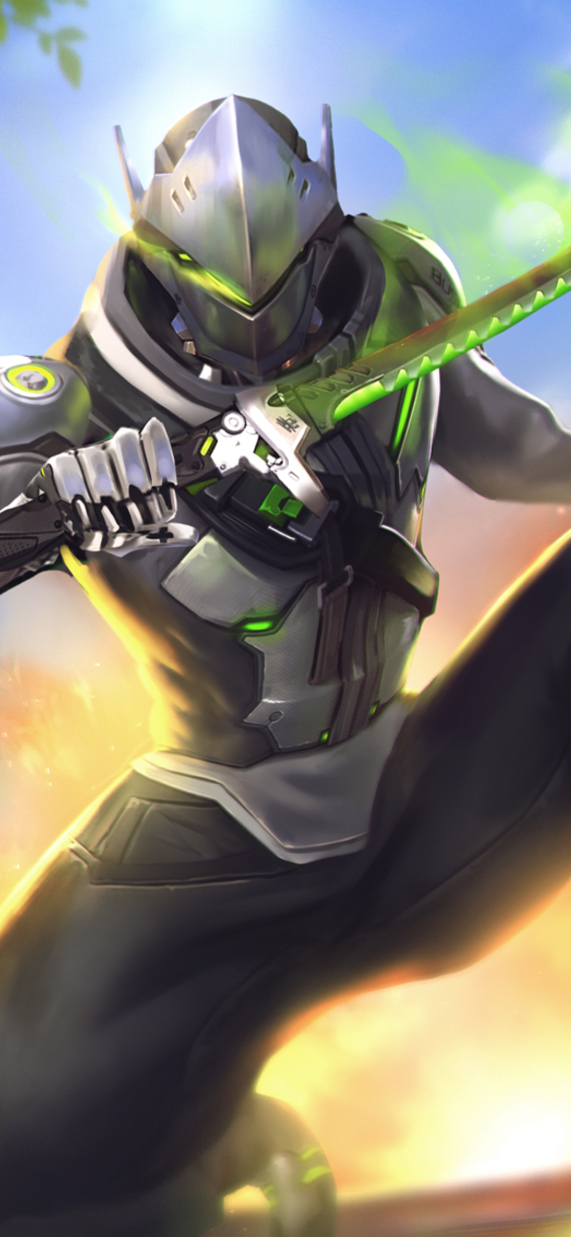 1125x2436 Overwatch Genji Iphone Xs Iphone 10 Iphone X Wallpaper Hd Games 4k Wallpapers Images Photos And Background