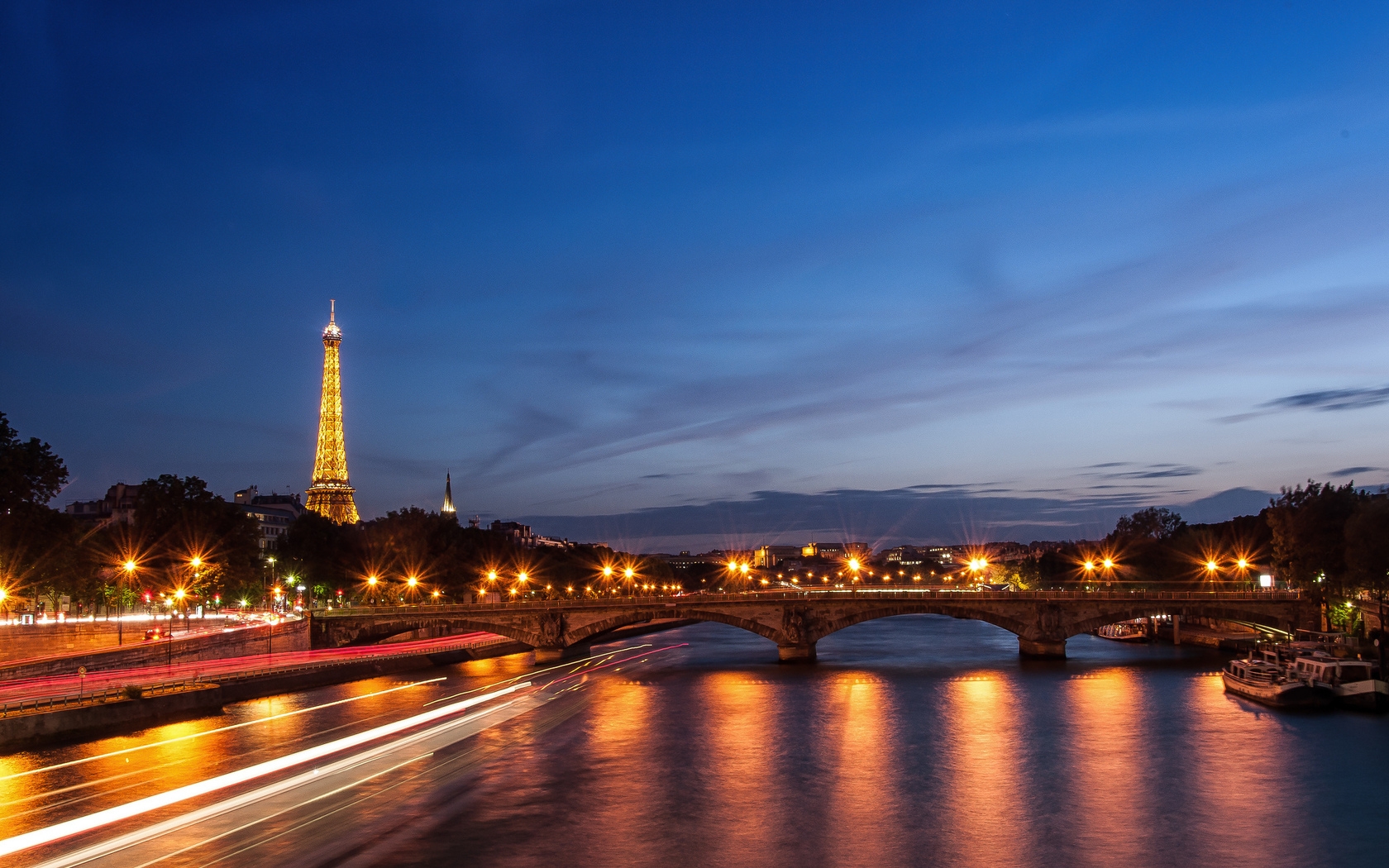 paris, bridge, river Wallpaper, HD City 4K Wallpapers, Images, Photos ...