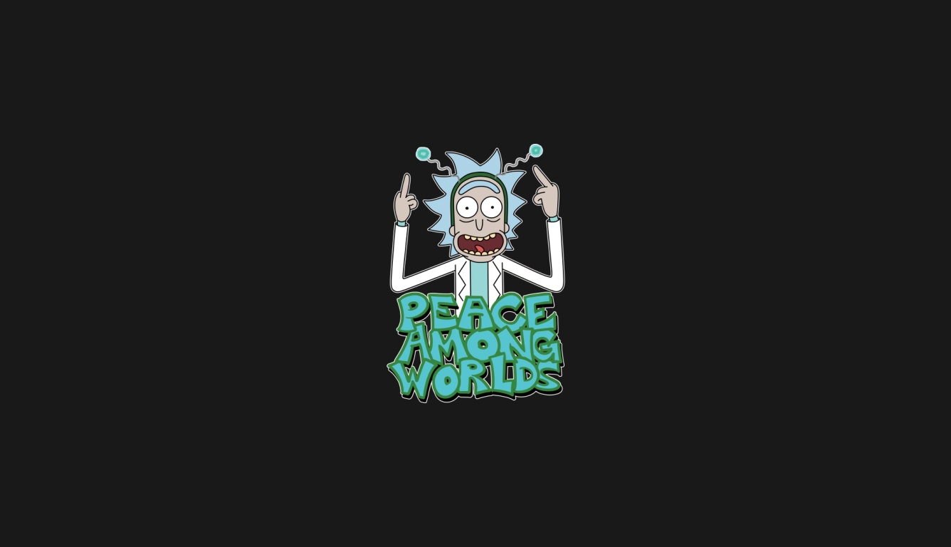 1336x768 Peace Among Worlds Rick and Morty HD Laptop Wallpaper, HD  Superheroes 4K Wallpapers, Images, Photos and Background - Wallpapers Den