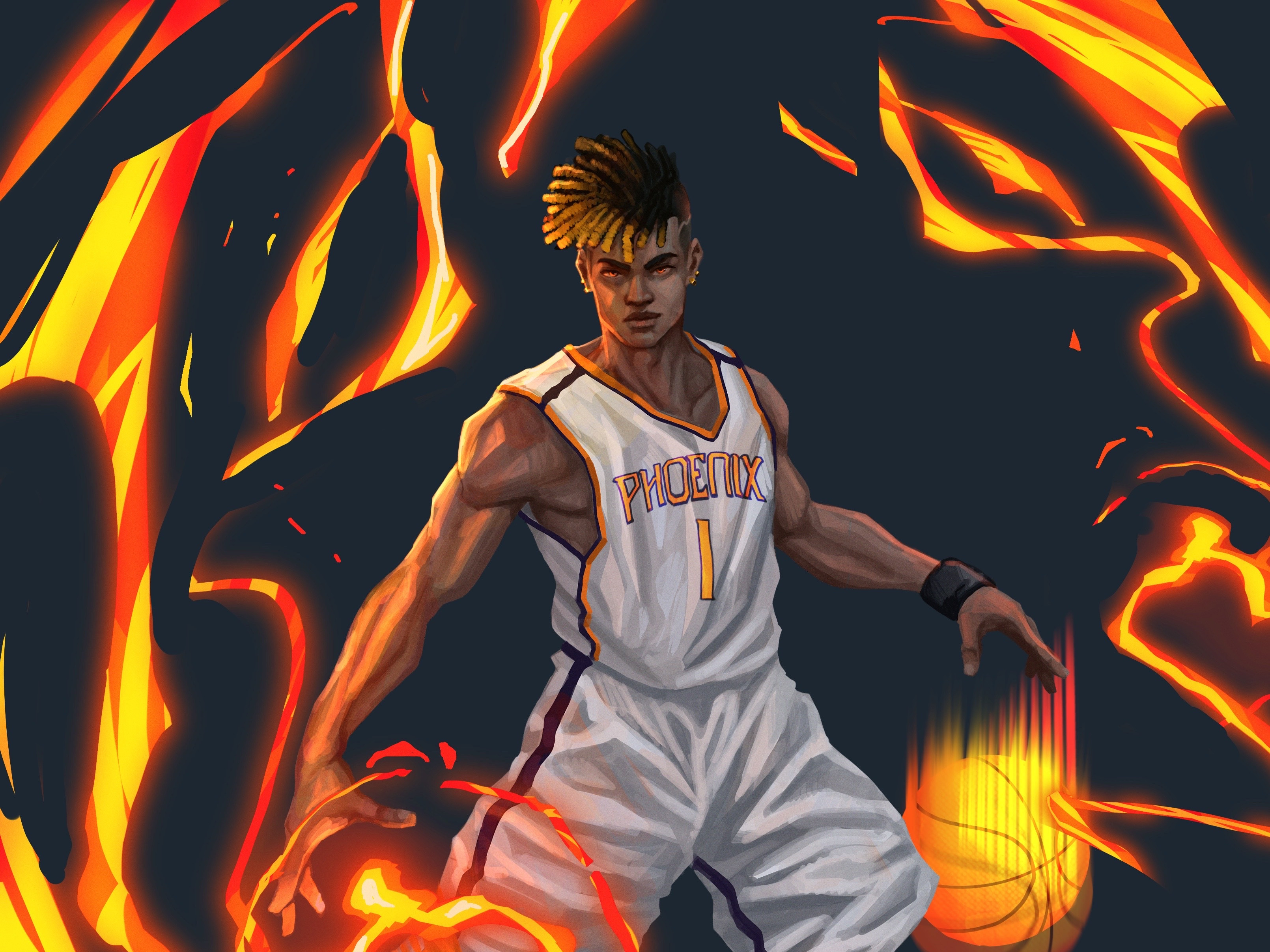 Phoenix Valorant as Basketball Player Wallpaper, HD Games 4K Wallpapers,  Images, Photos and Background - Wallpapers Den