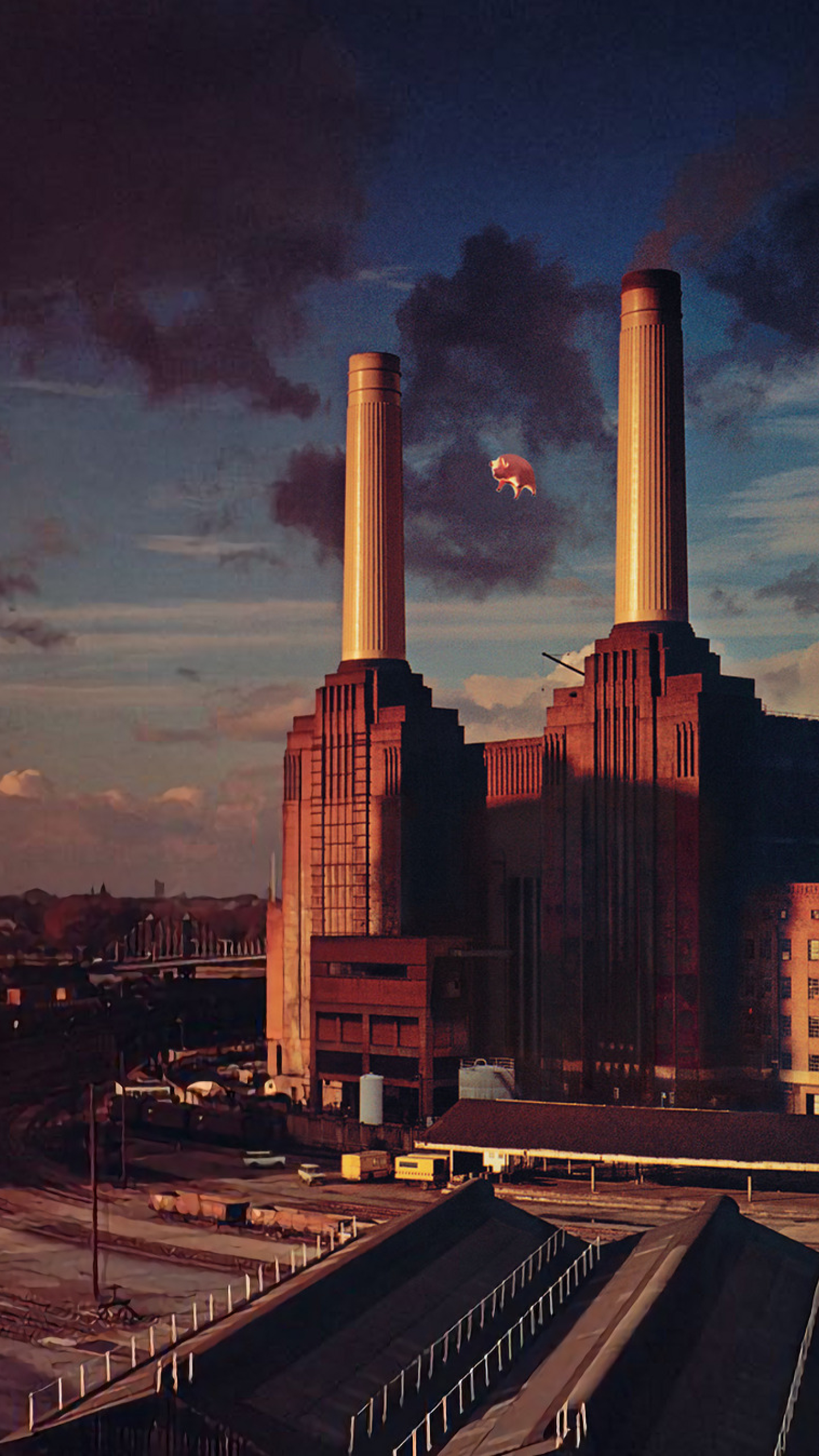 Download Pink  Floyd  Animals Album Cover 1440x2560 