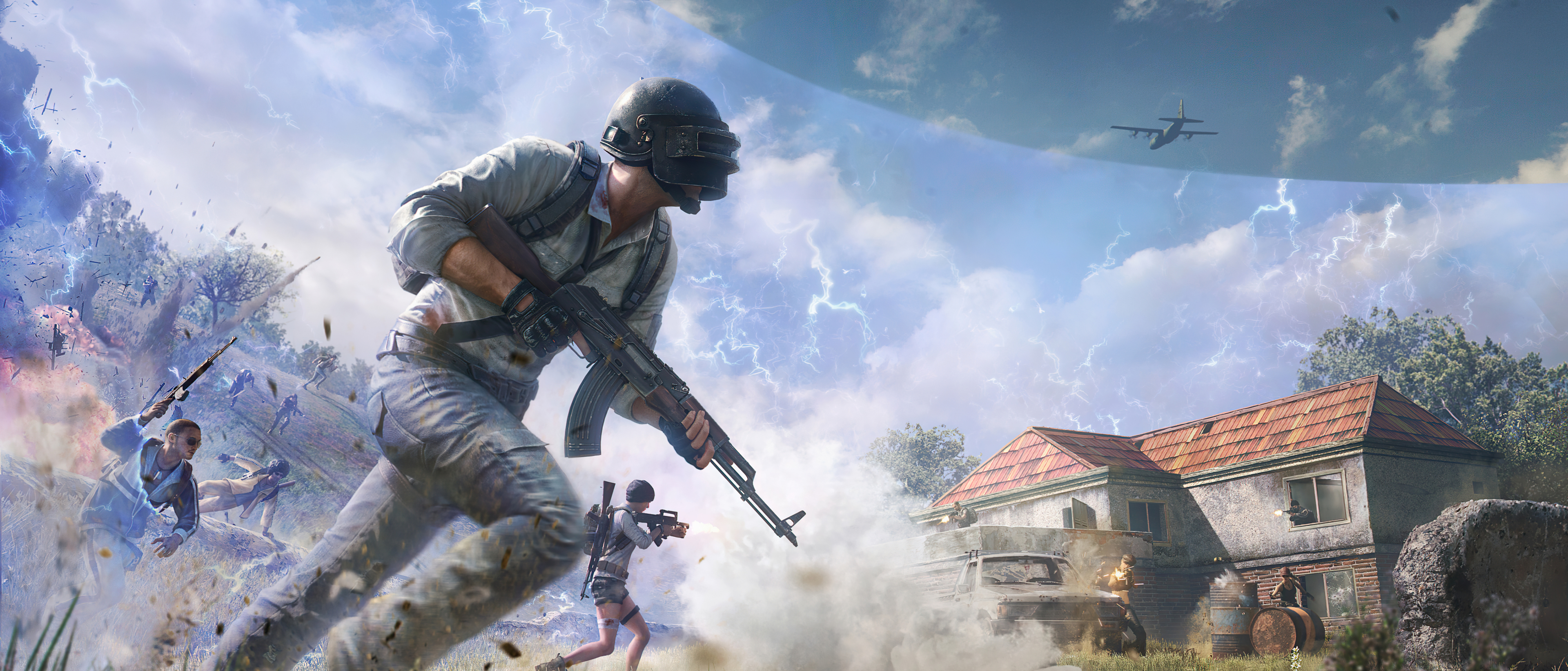 3840x1644 Resolution PlayerUnknown's Battlegrounds 4k Gaming 2022 — free download