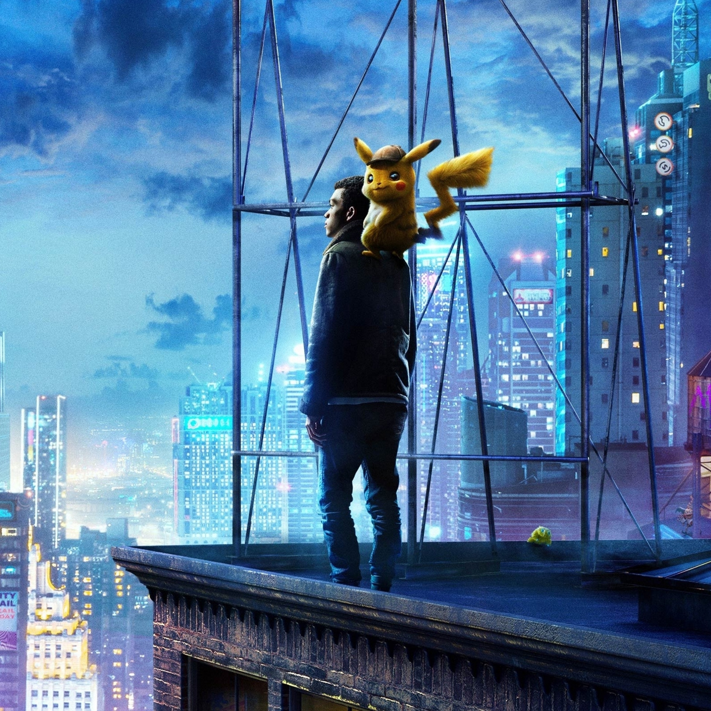 2932x2932 Pokemon Detective Pikachu 19 Movie Ipad Pro Retina Display Wallpaper Hd Movies 4k Wallpapers Images Photos And Background Wallpapers Den