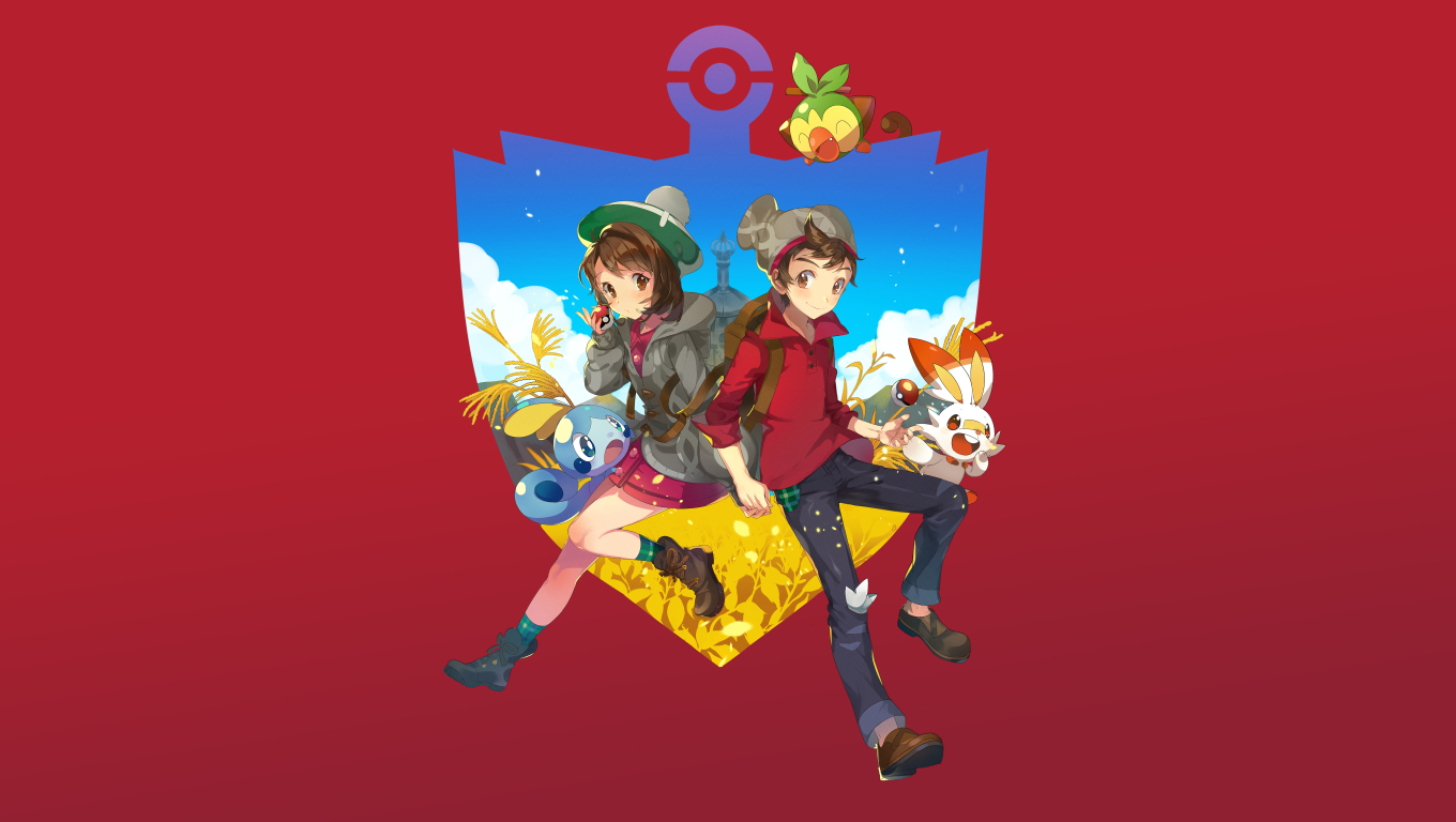 1360x768 Pokemon Sword and Shield Characters Desktop Laptop HD Wallpaper, HD  Games 4K Wallpapers, Images, Photos and Background - Wallpapers Den