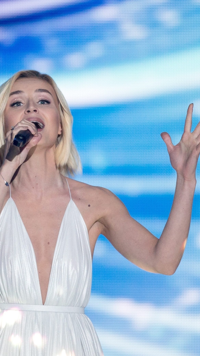 640x1136 Resolution Polina Gagarina Eurovision 2015 Singer Iphone 5 5c 5s Se Ipod Touch
