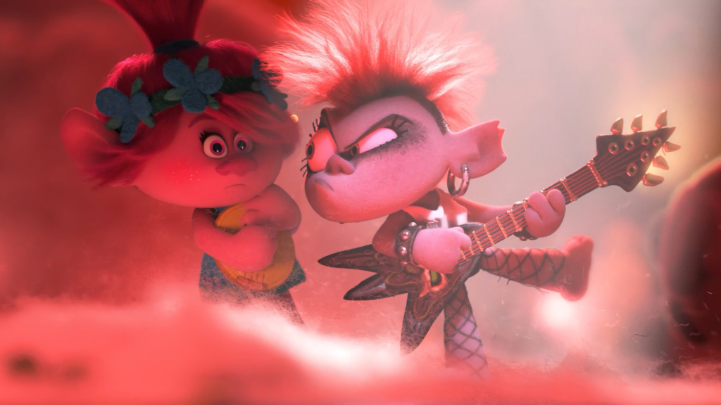 1024x576 Poppy and Queen Barb In Trolls World Tour 1024x576 Resolution ...
