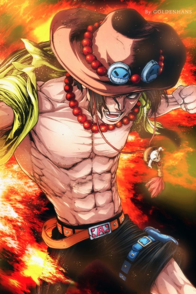 Fire Fist Ace One Piece 4K Wallpaper 6105