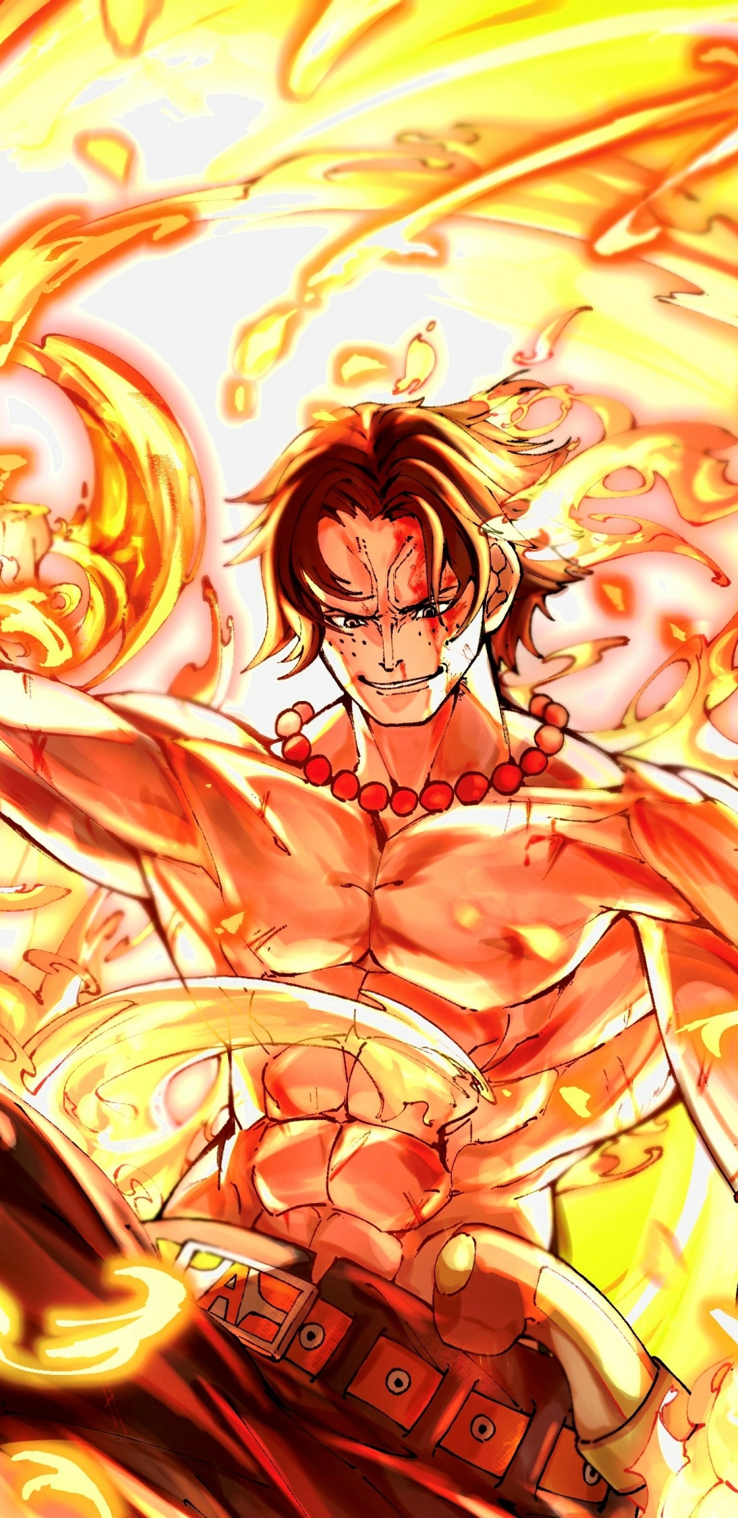 1440x2960 Portgas D Ace One Piece HD Art Samsung Galaxy Note 9,8, S9,S8,S8+  QHD Wallpaper, HD Anime 4K Wallpapers, Images, Photos and Background -  Wallpapers Den