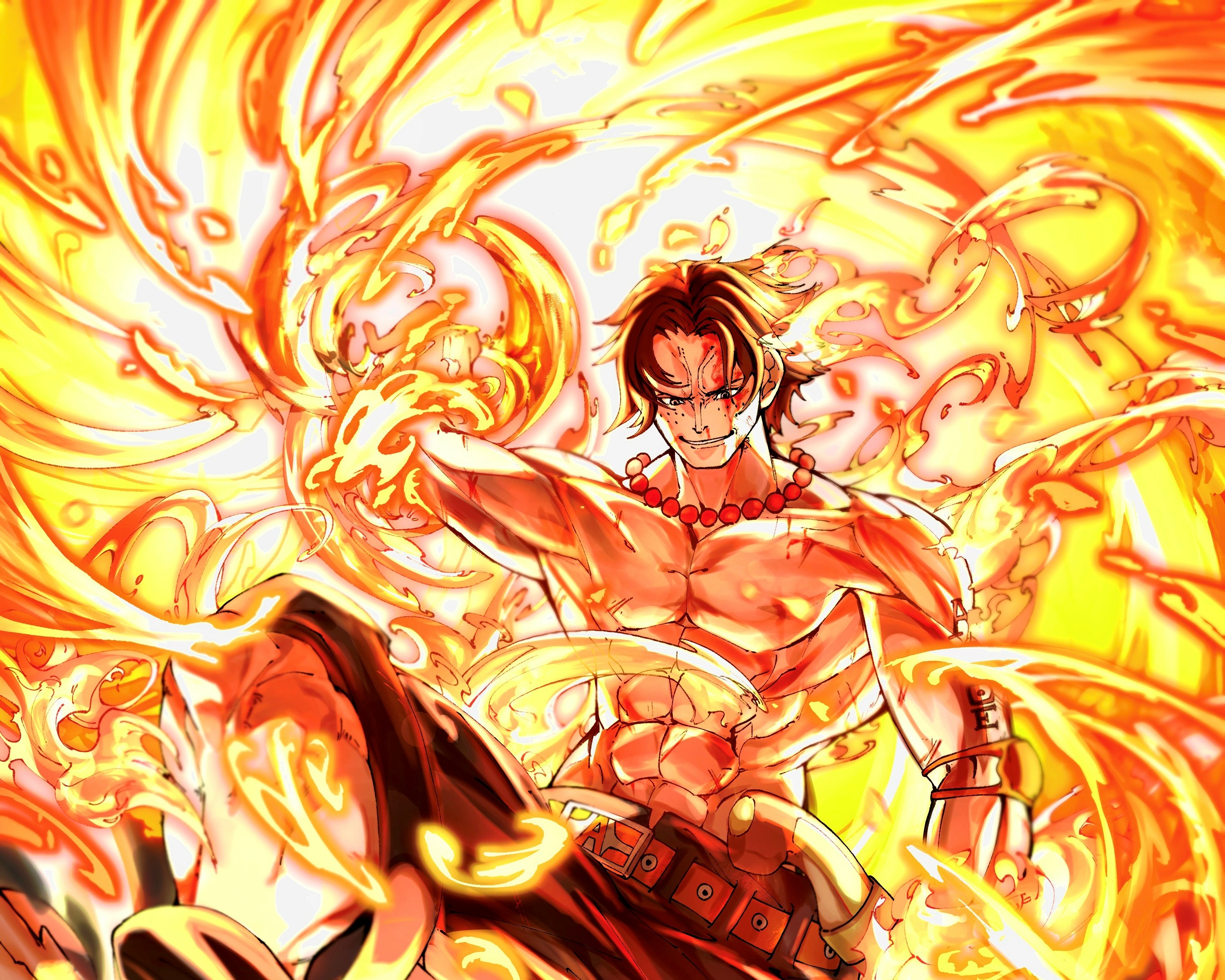Portgas D Ace One Piece HD Art Wallpaper, HD Anime 4K Wallpapers, Images,  Photos and Background - Wallpapers Den